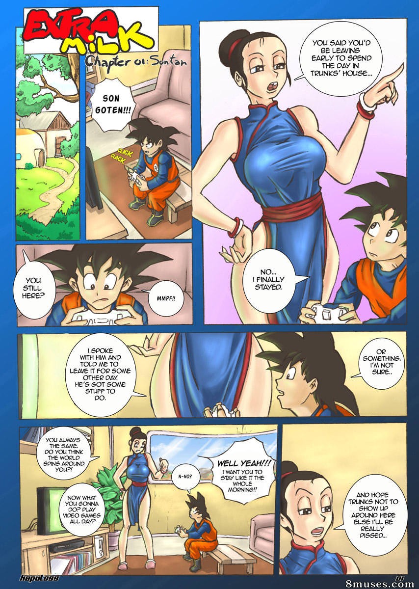 Dragonball Z: Extra Milk! 1 & 2 page 2 full