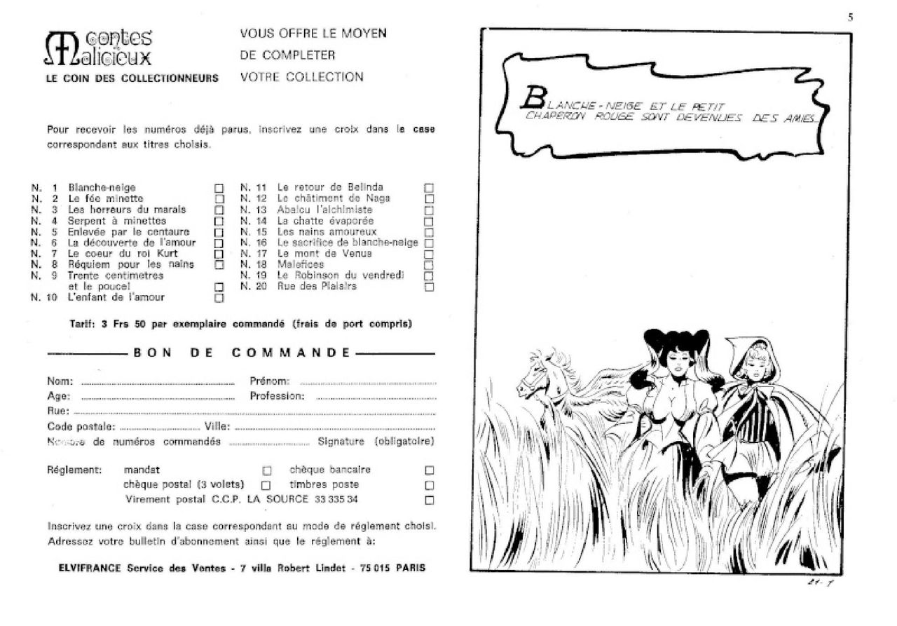 Contes malicieux - T21 - Le bois des enchantements page 3 full