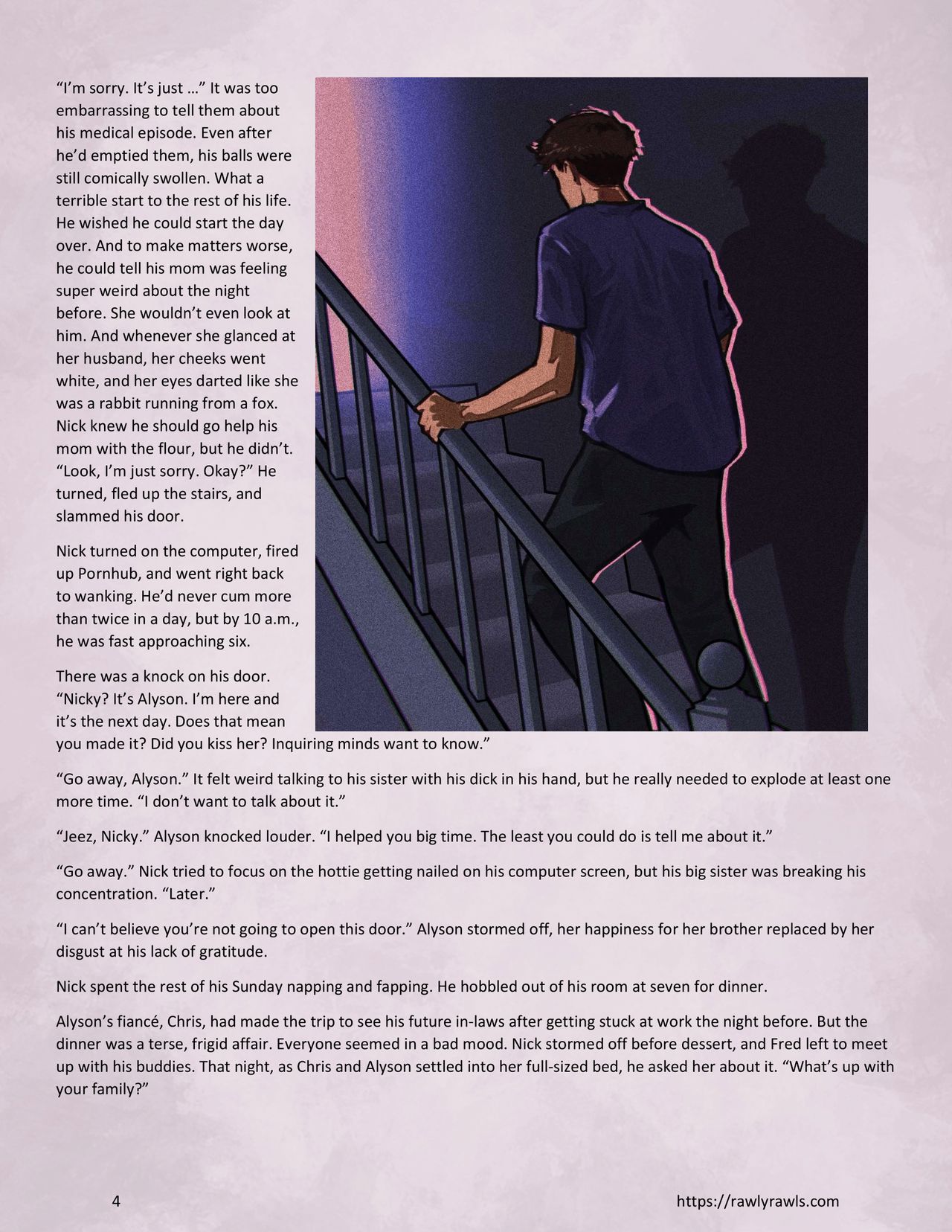 Enki's Puzzle Chapter 3: Rawly Rawls Fiction page 4 full