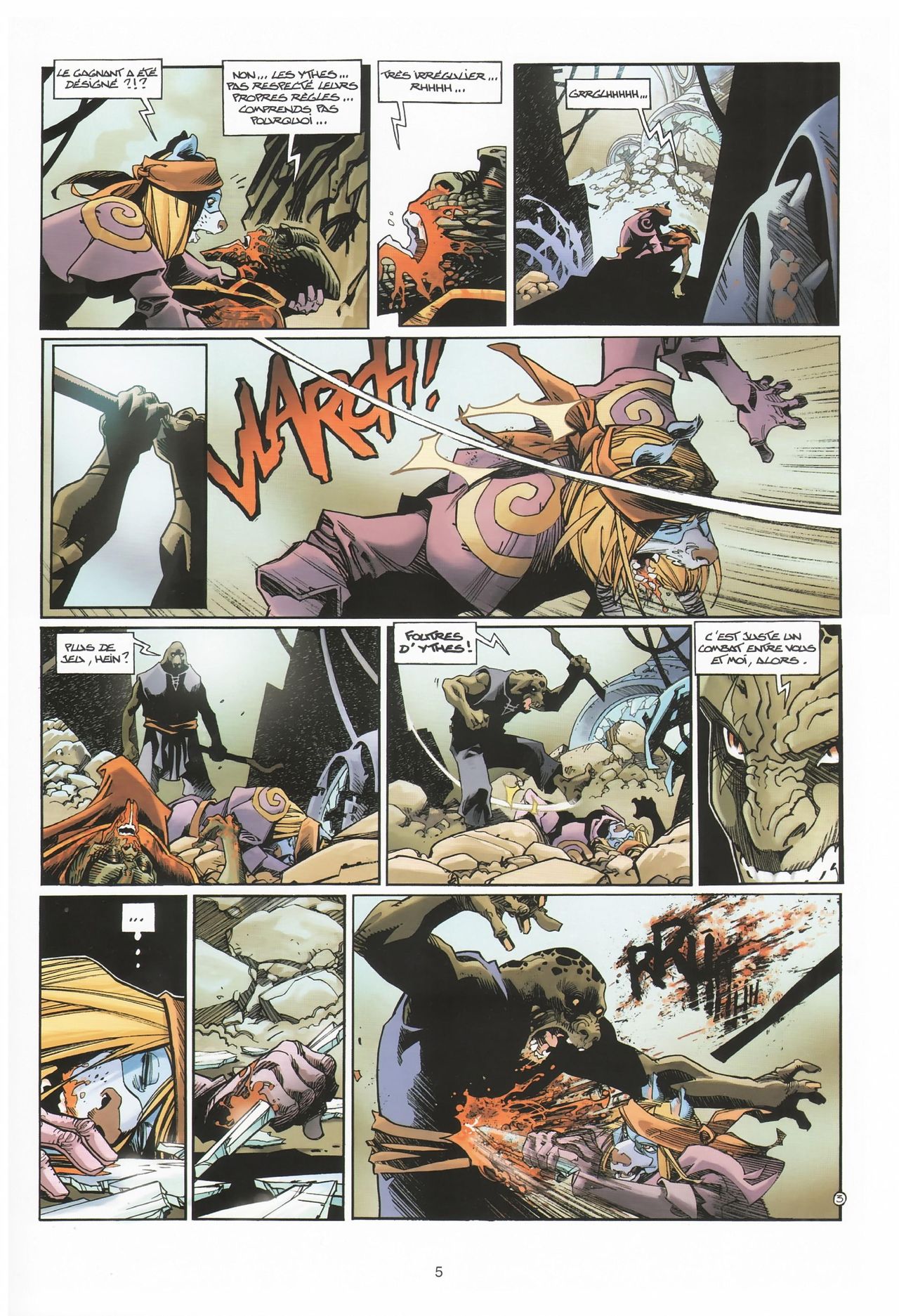 Les Naufrages d'Ythaq - Tome 07 - La marque des Ythes page 5 full