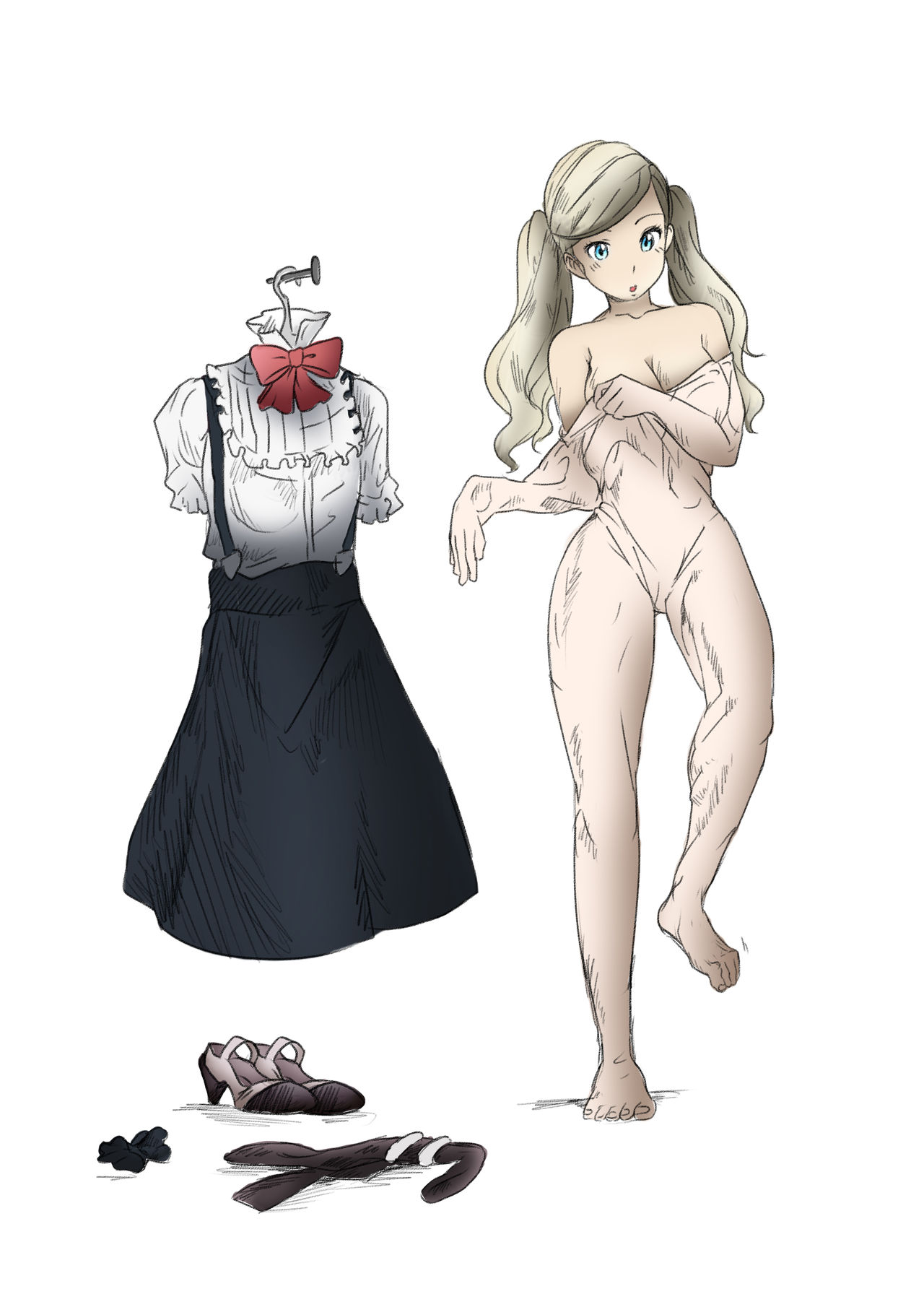 Ann to Hotaru suit up page 2 full