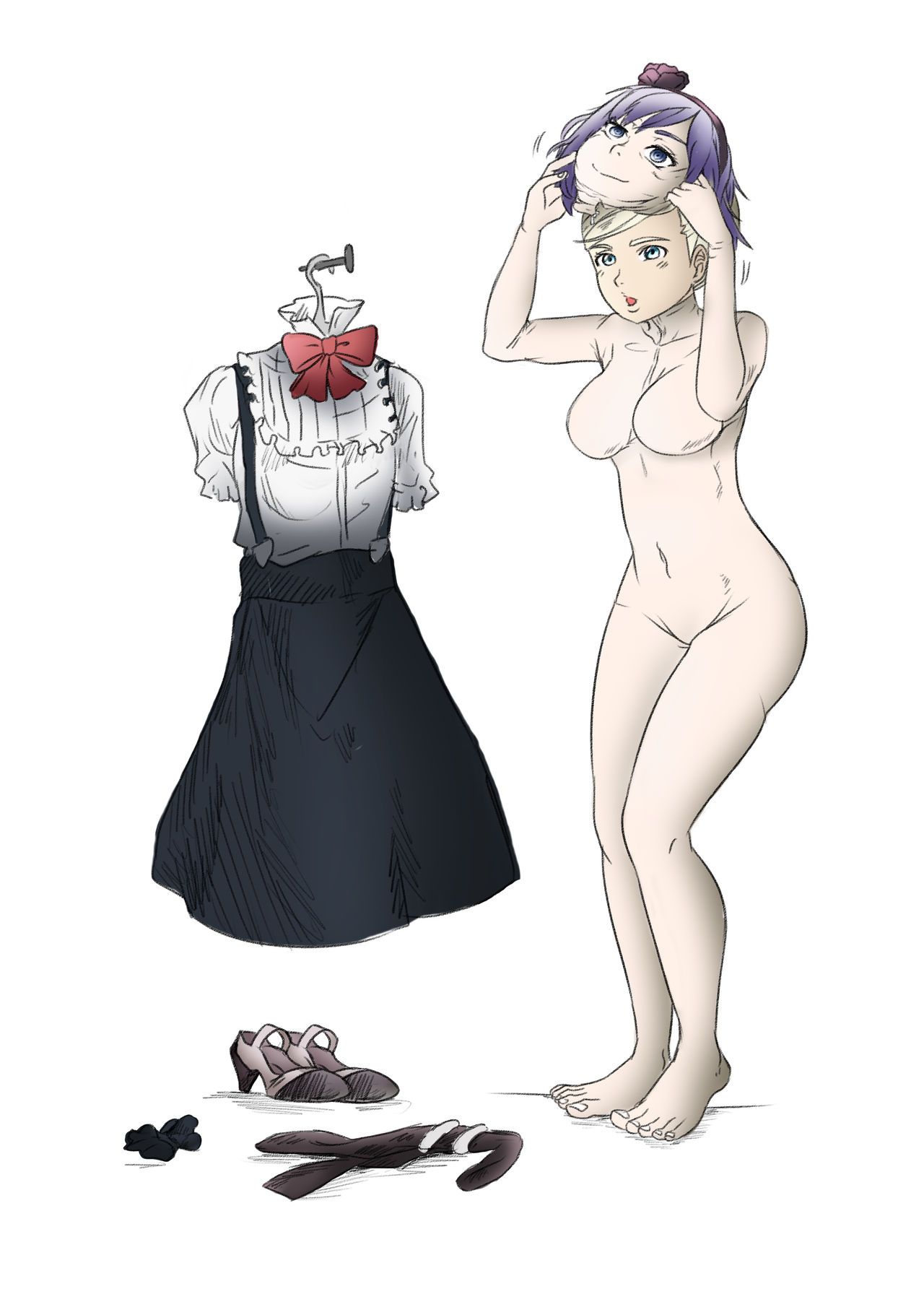 Ann to Hotaru suit up page 5 full
