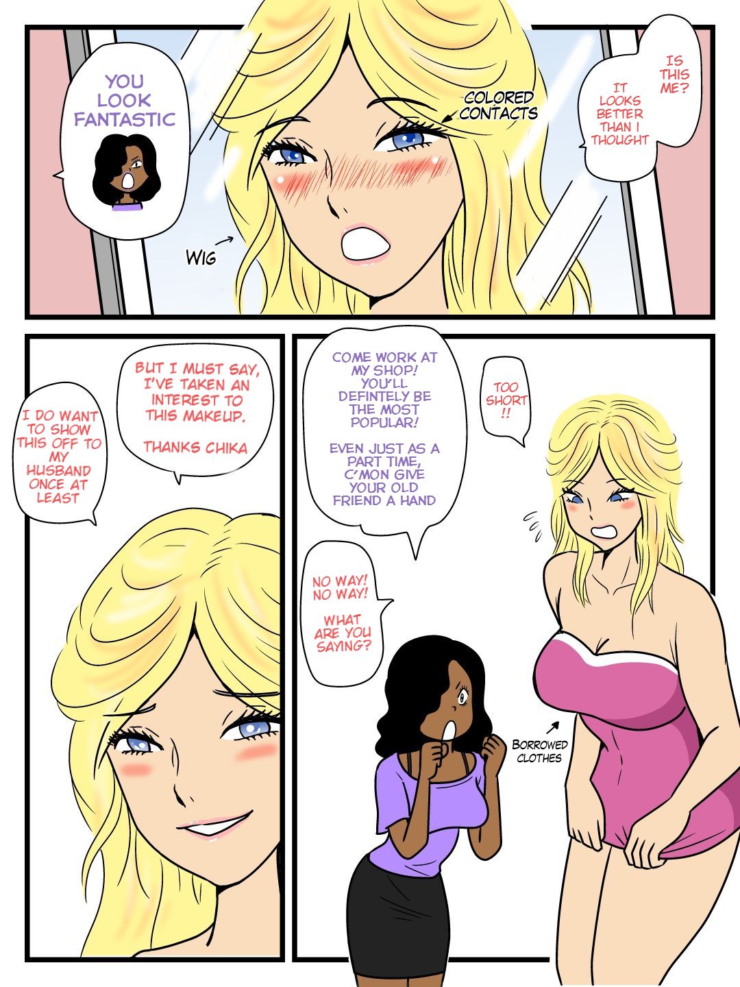 Majime na Haha ga Akuyuu no Eikyou de Bitch ni Natte ita | My Mother became a Bitch because of her Friend page 6 full