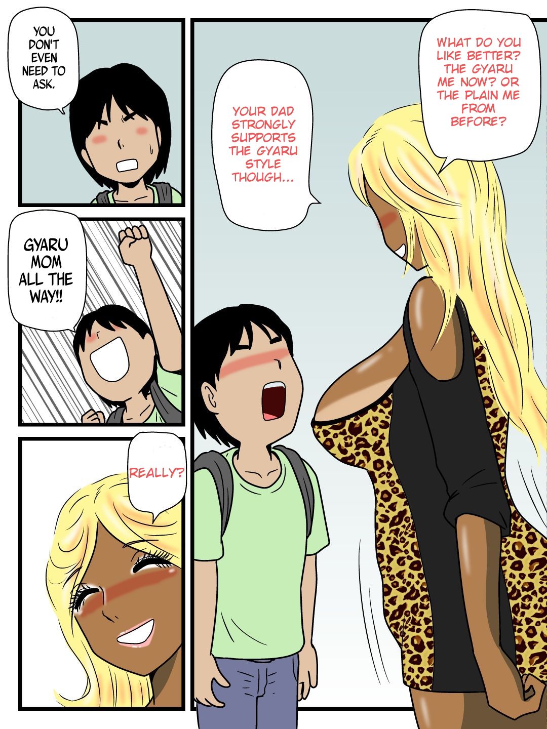 Majime na Haha ga Akuyuu no Eikyou de Bitch ni Natte ita | My Mother became a Bitch because of her Friend page 9 full