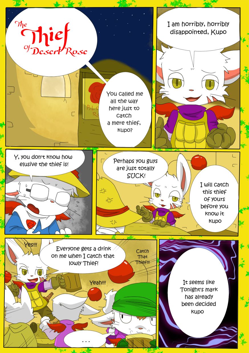 Akai Kitsune - Thief of Desert Rose & Hidden Chapter + extras page 1 full