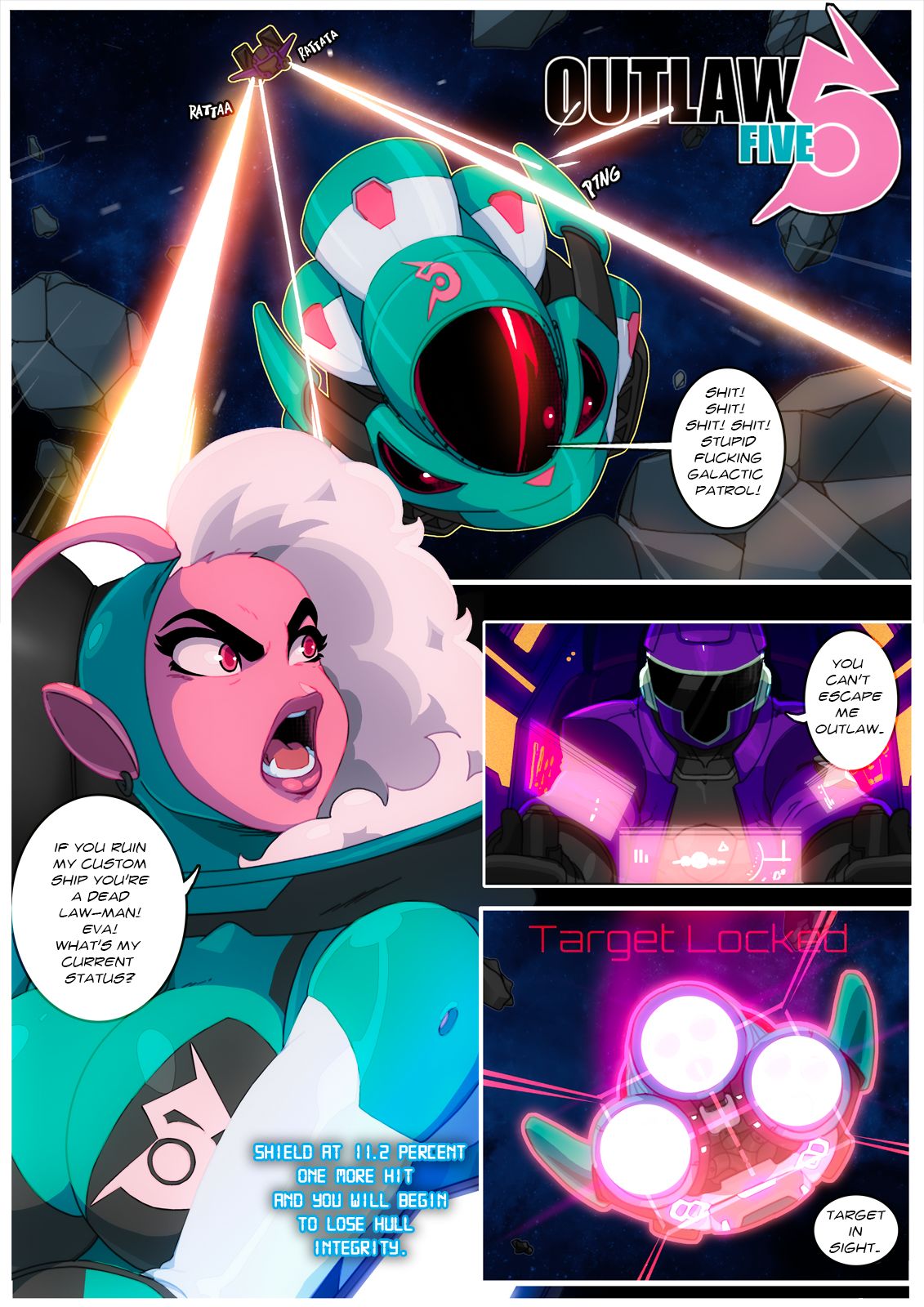 Outlaws Five page 4 full
