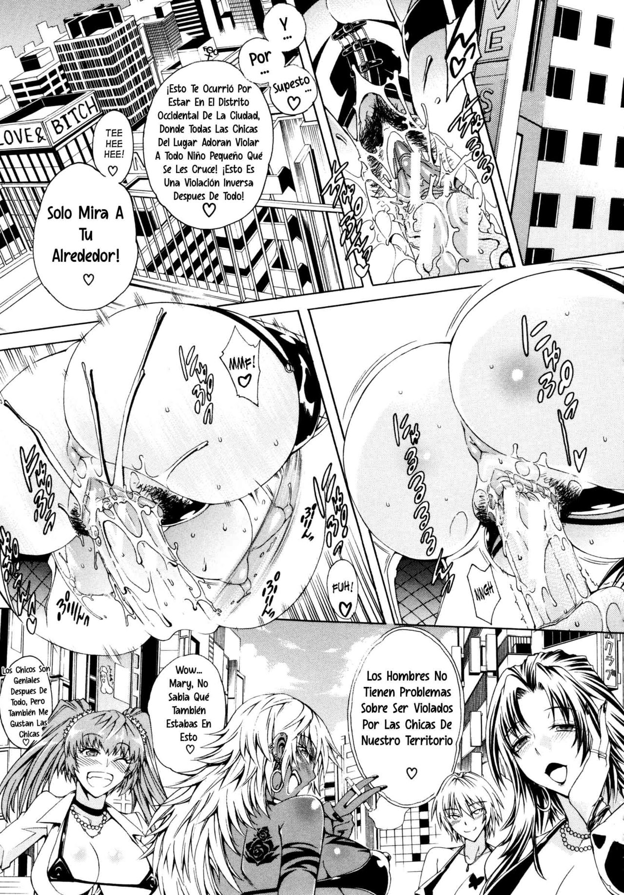 Koko wa Bitch gai!! - Here is a Bitch Street page 10 full