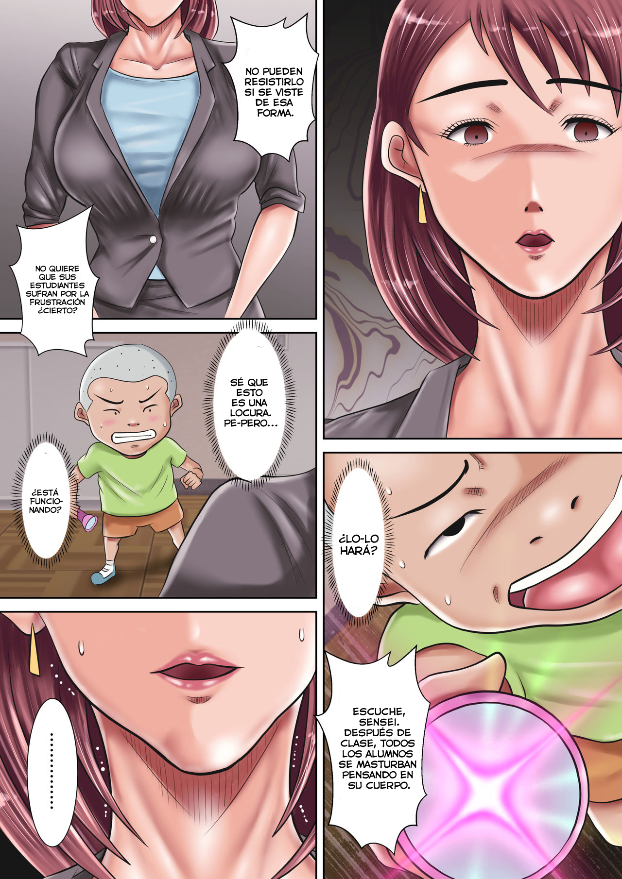 Sensei es nuestro urinal de carne | Bokura no Nikubenki Sensei page 10 full