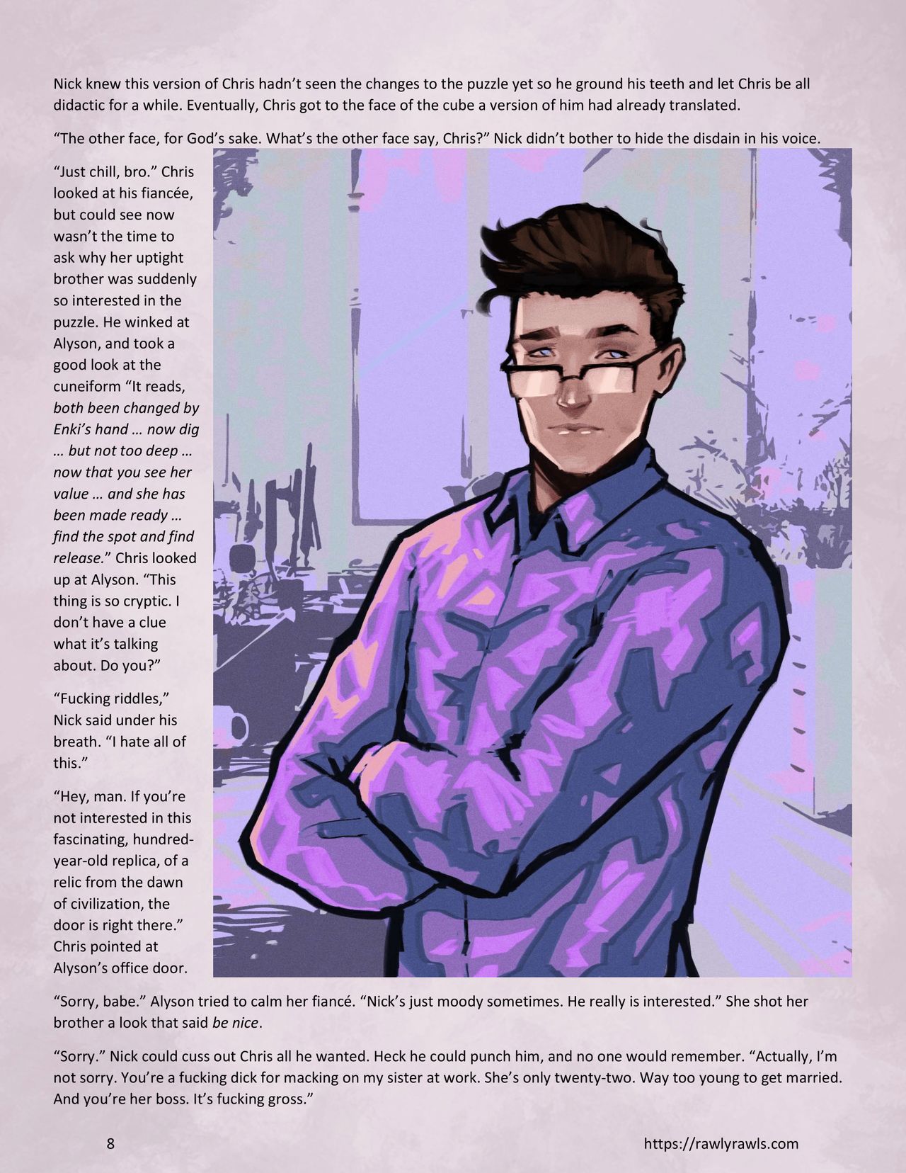 Enki’s Puzzle 5 - English page 8 full