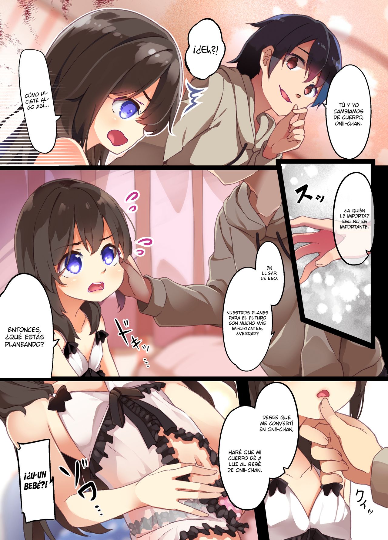 A Yandere Little Sister Wants to Be Impregnated by Her Big Brother, So She  Switches Bodies With Him and They Have Baby-Making Sex - Page 10 - IMHentai