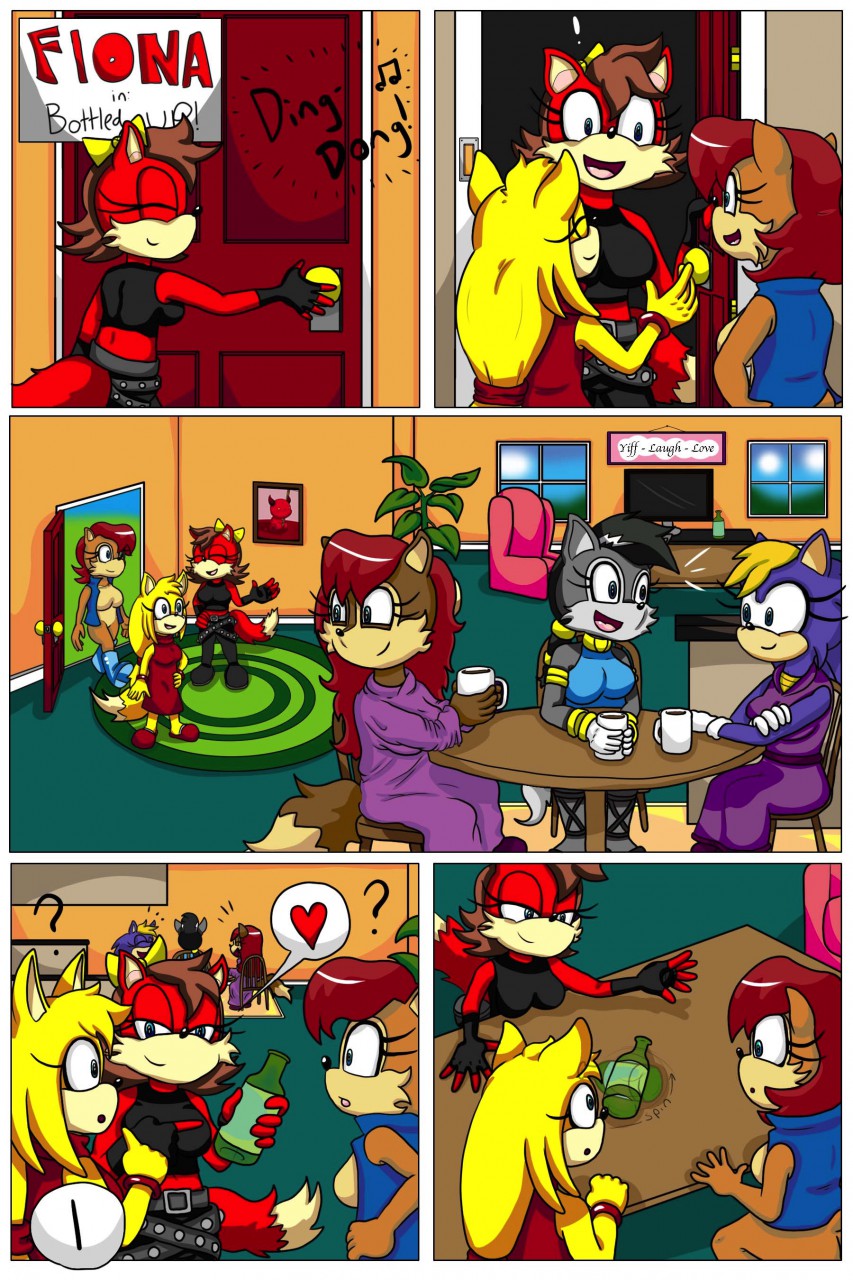 Fiona in: Bottled Up page 1 full