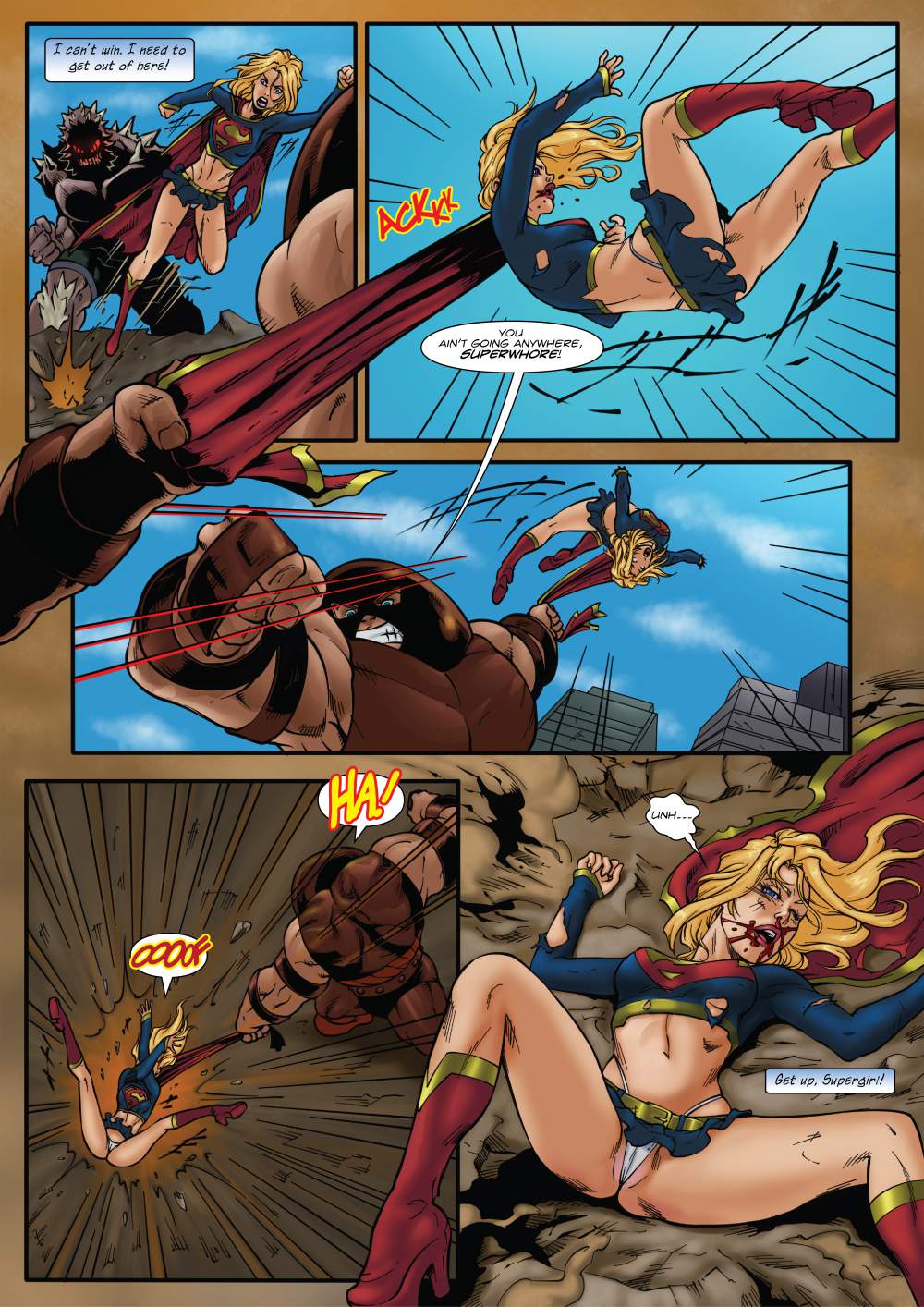Supergirl's Last Stand page 4 full