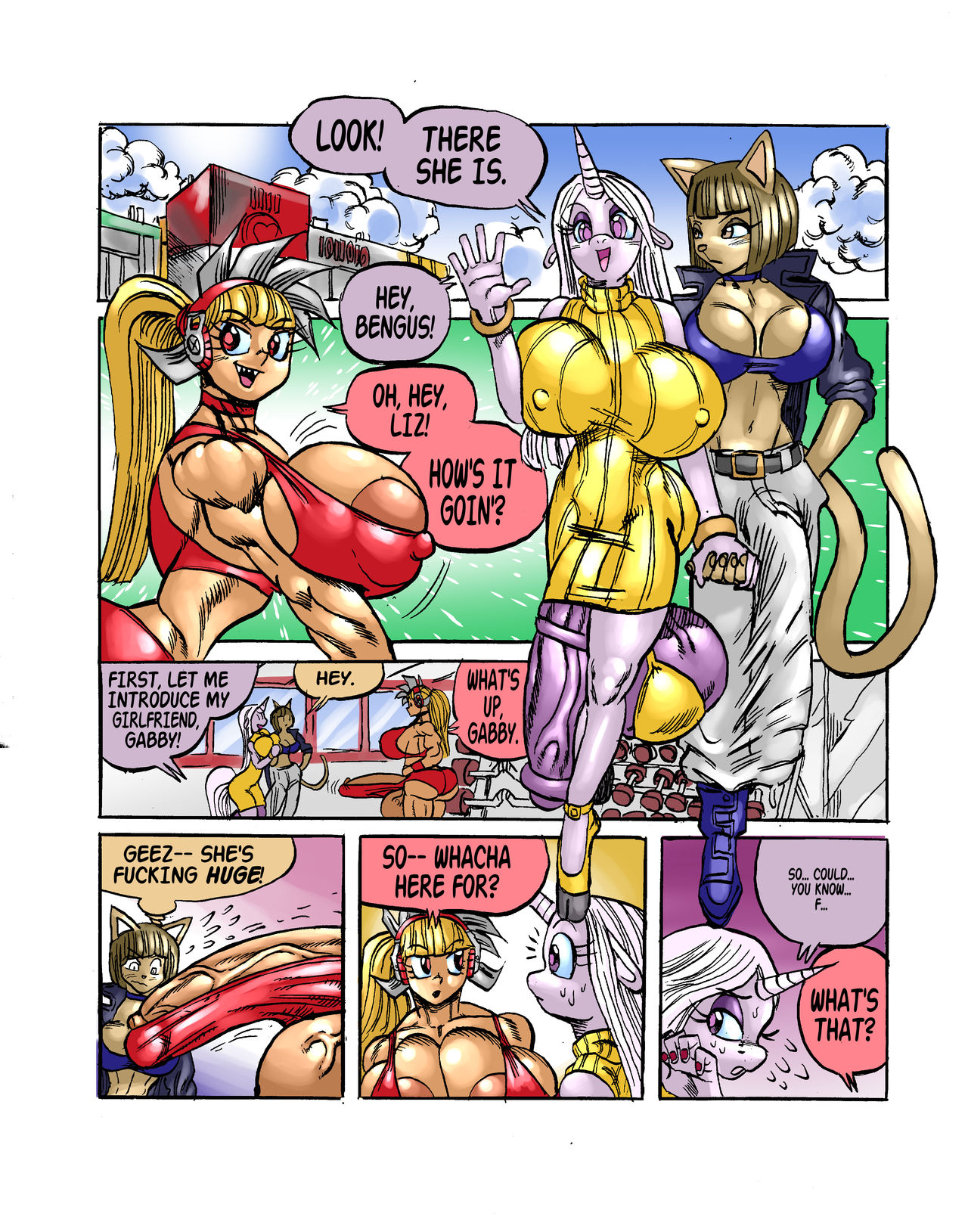 Training the Horsegirl! page 1 full