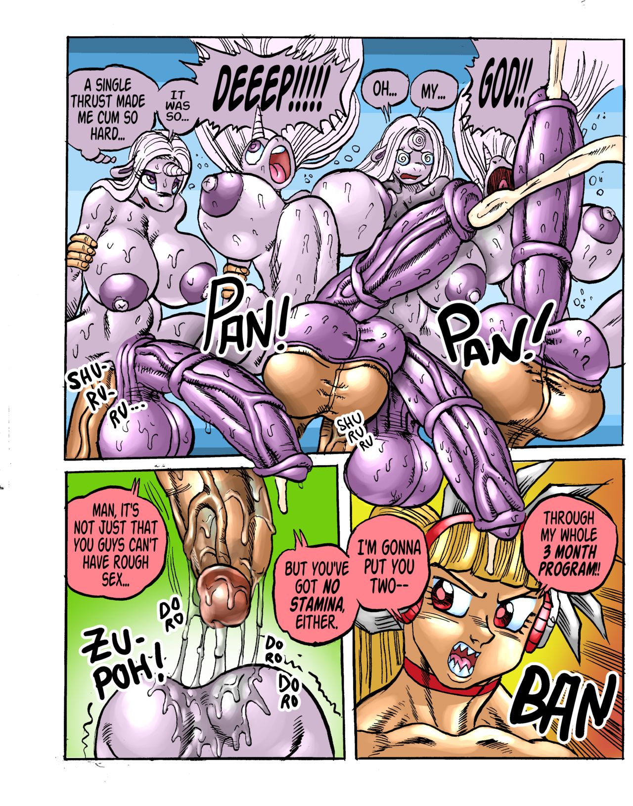 Training the Horsegirl! page 7 full