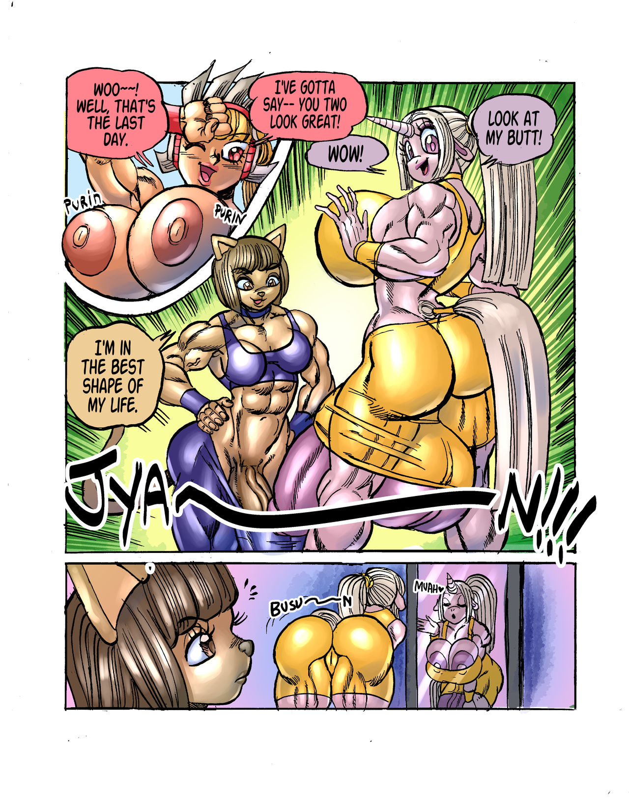 Training the Horsegirl! page 9 full