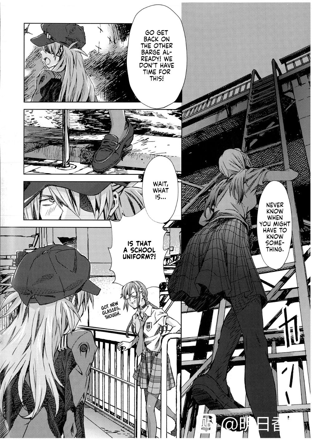 Evangelion 3.0  - Oneshot from theater booklet page 5 full
