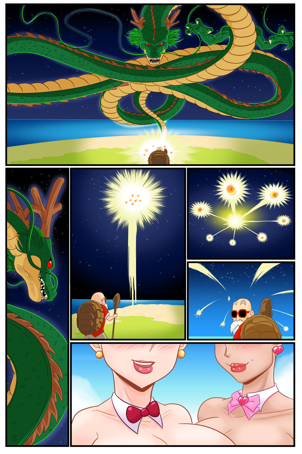 The Wish Of Master Roshi page 1 full