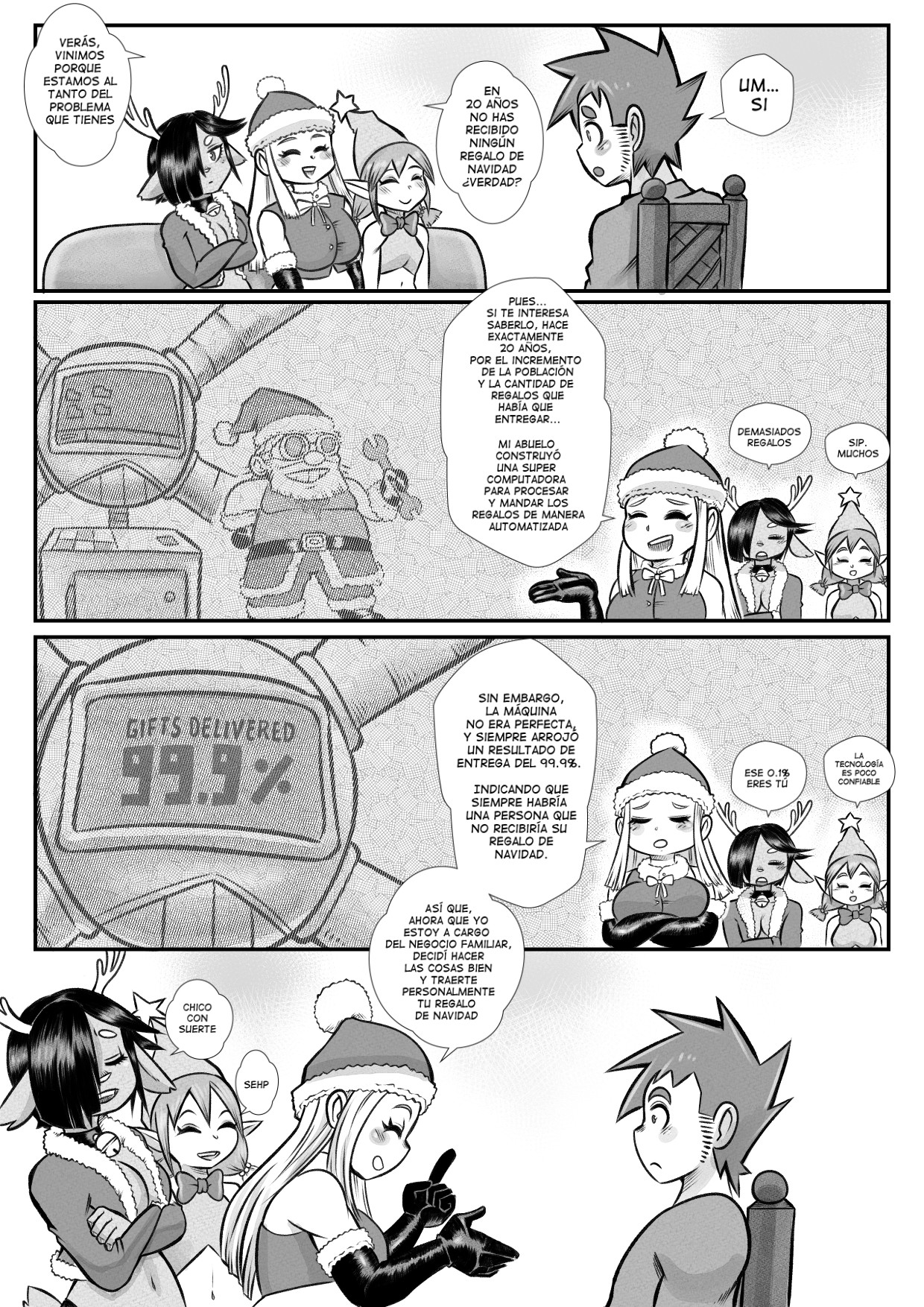The Christmas Three page 9 full