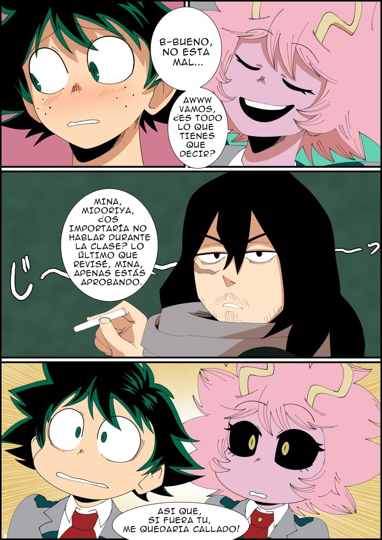 Mina X Deku page 4 full