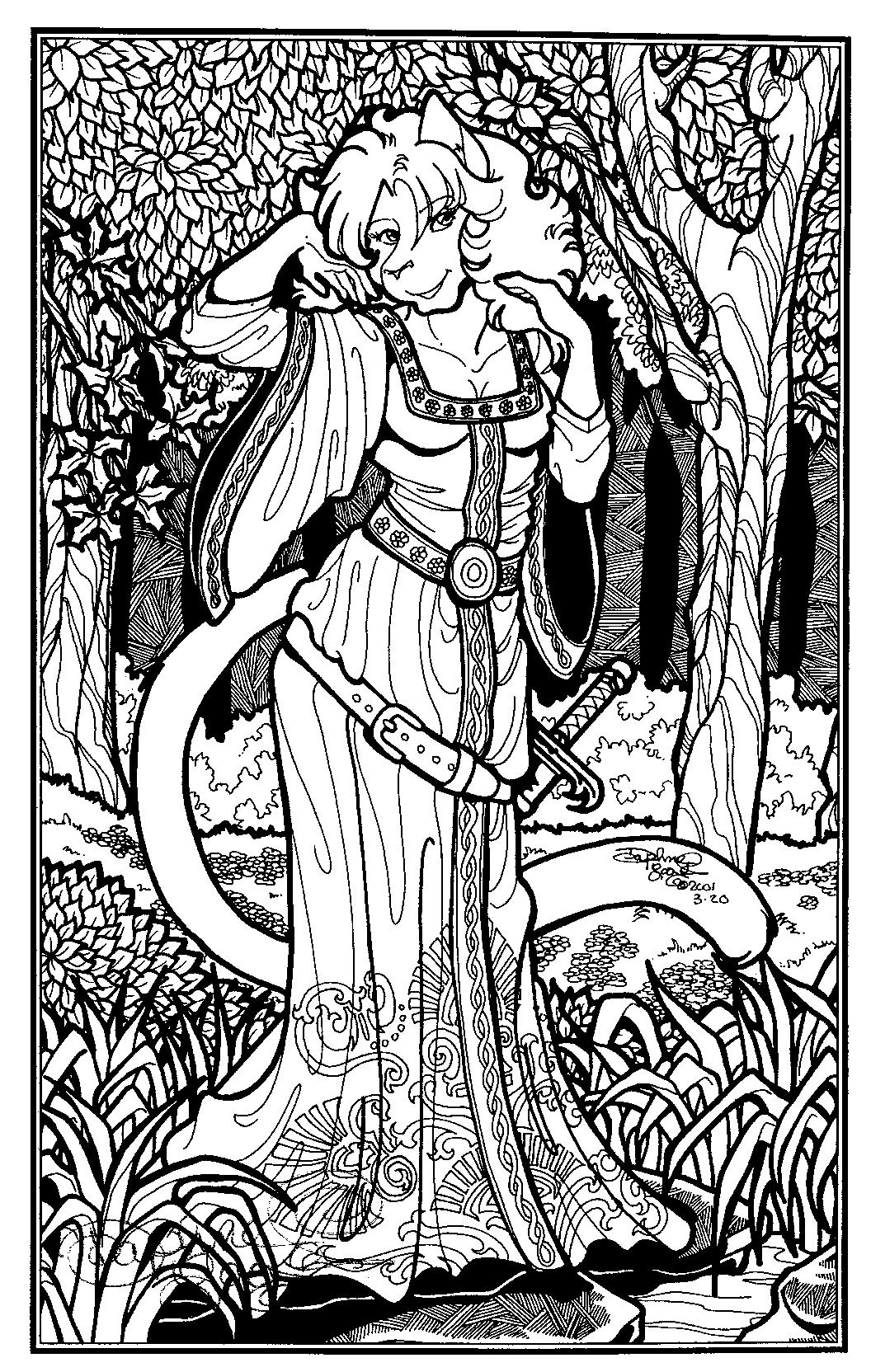 Women of Tall Tails by Daphne Lage page 4 full