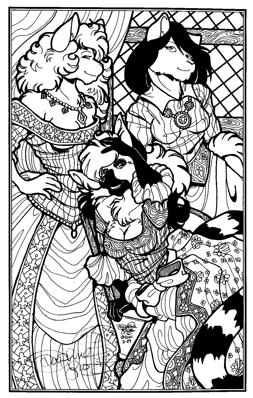 Women of Tall Tails by Daphne Lage page 8 full