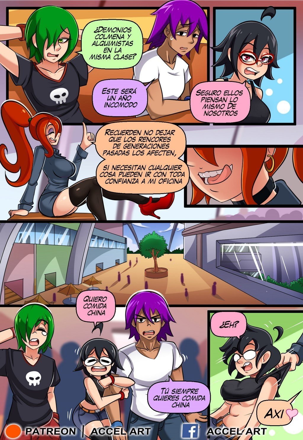 Axi Stories 2 - Back to School page 10 full