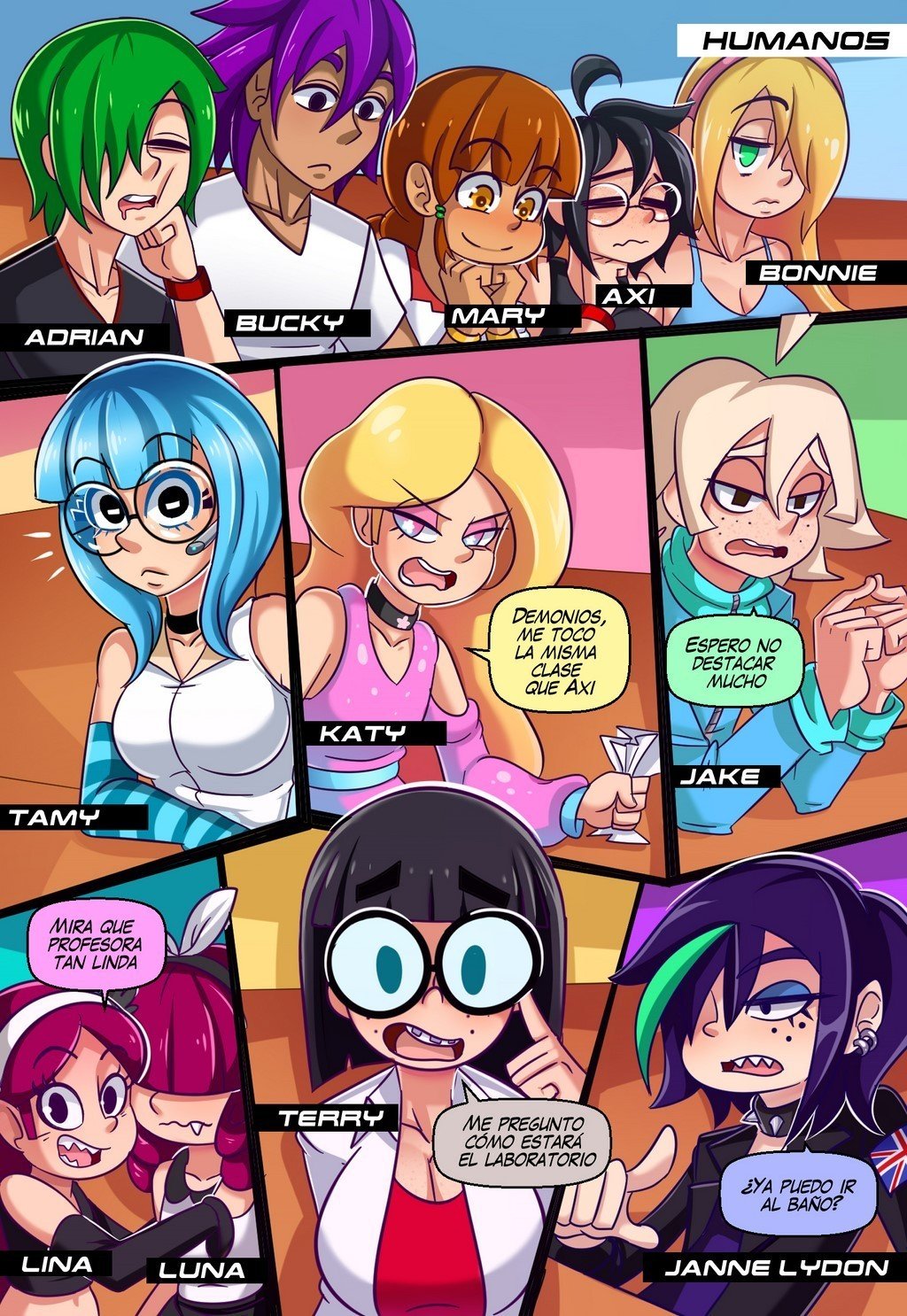 Axi Stories 2 - Back to School page 7 full