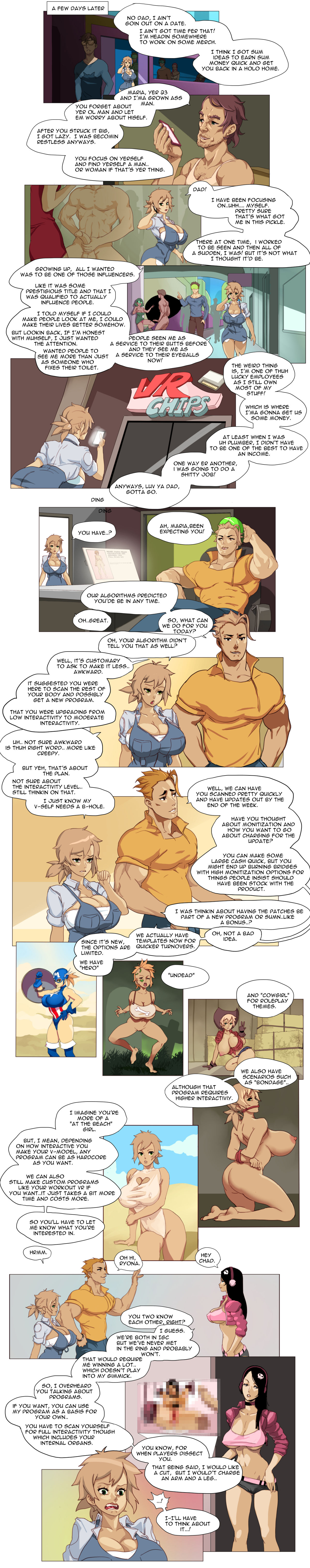 Intergalactic comic 6 - Maria page 7 full