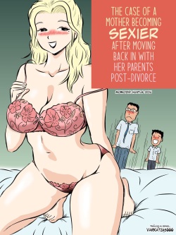 Demodori Kaa-san ga Eroku natte ita Ken | The Case Of A Mother Becoming Sexier After Moving Back In With Her Parents Post-Divorce