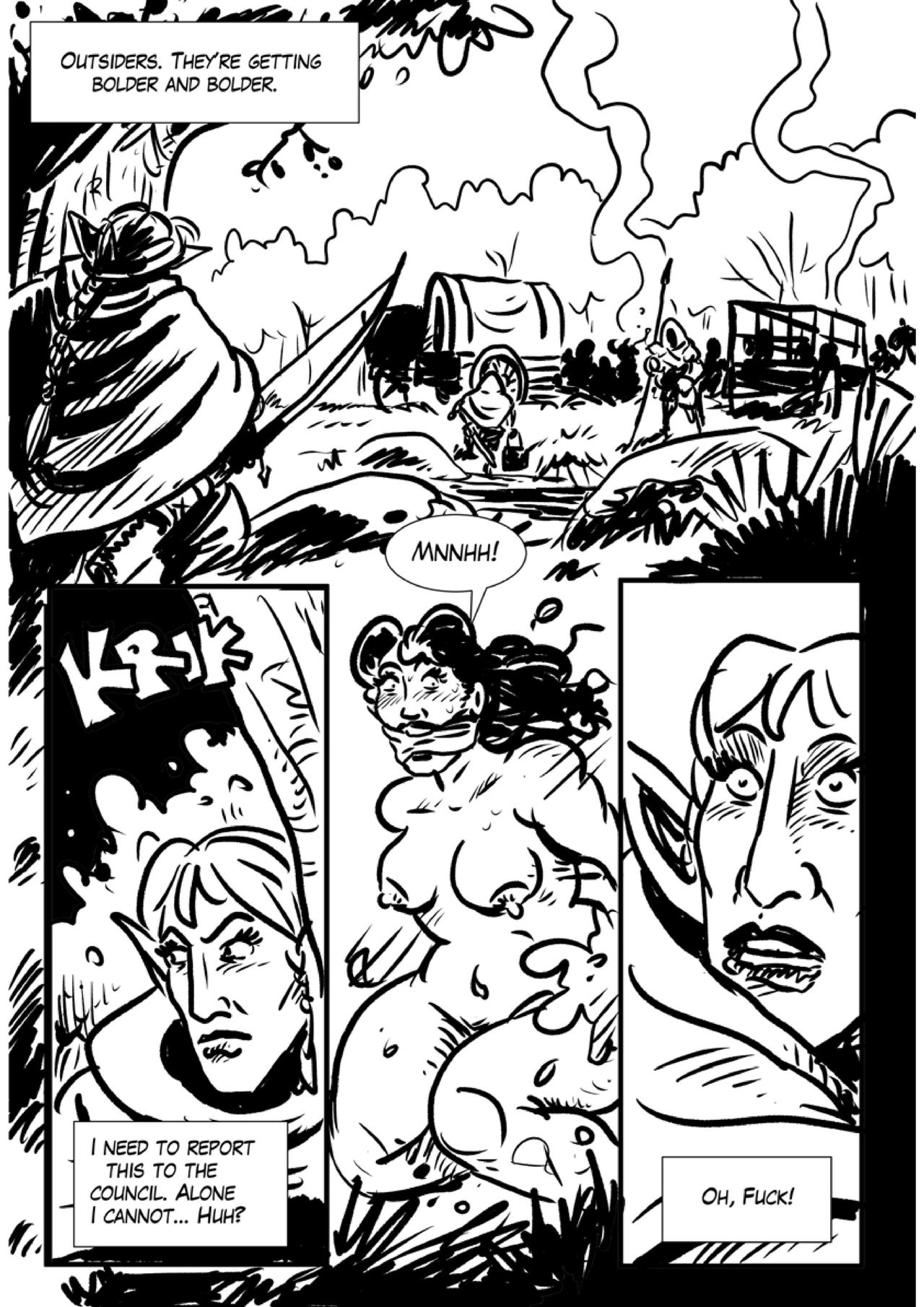 Wood Elf and the Princess page 1 full