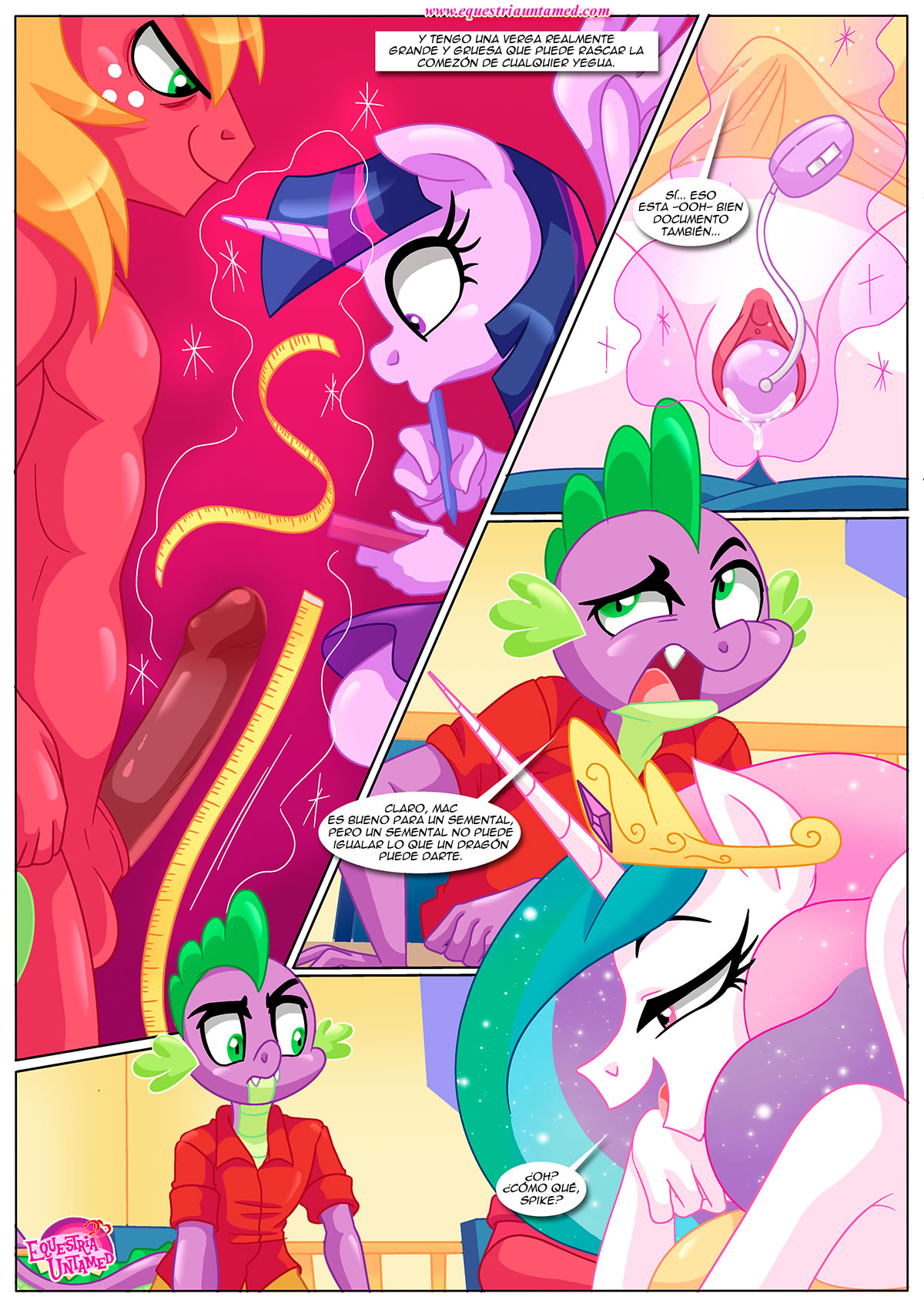 Como Equestria Resuelve Las Disputas page 8 full