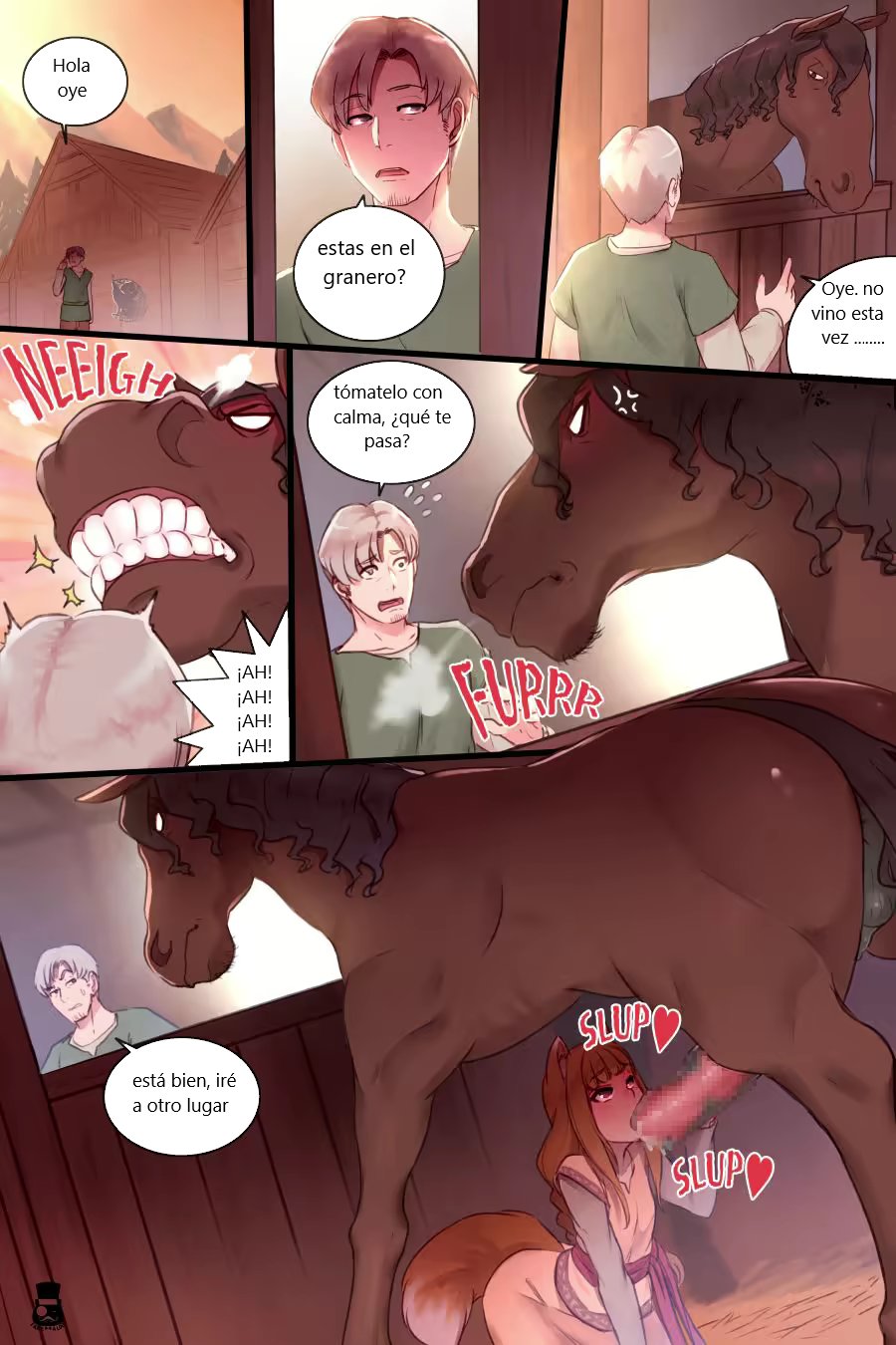 Horseshoe and Wolf page 2 full