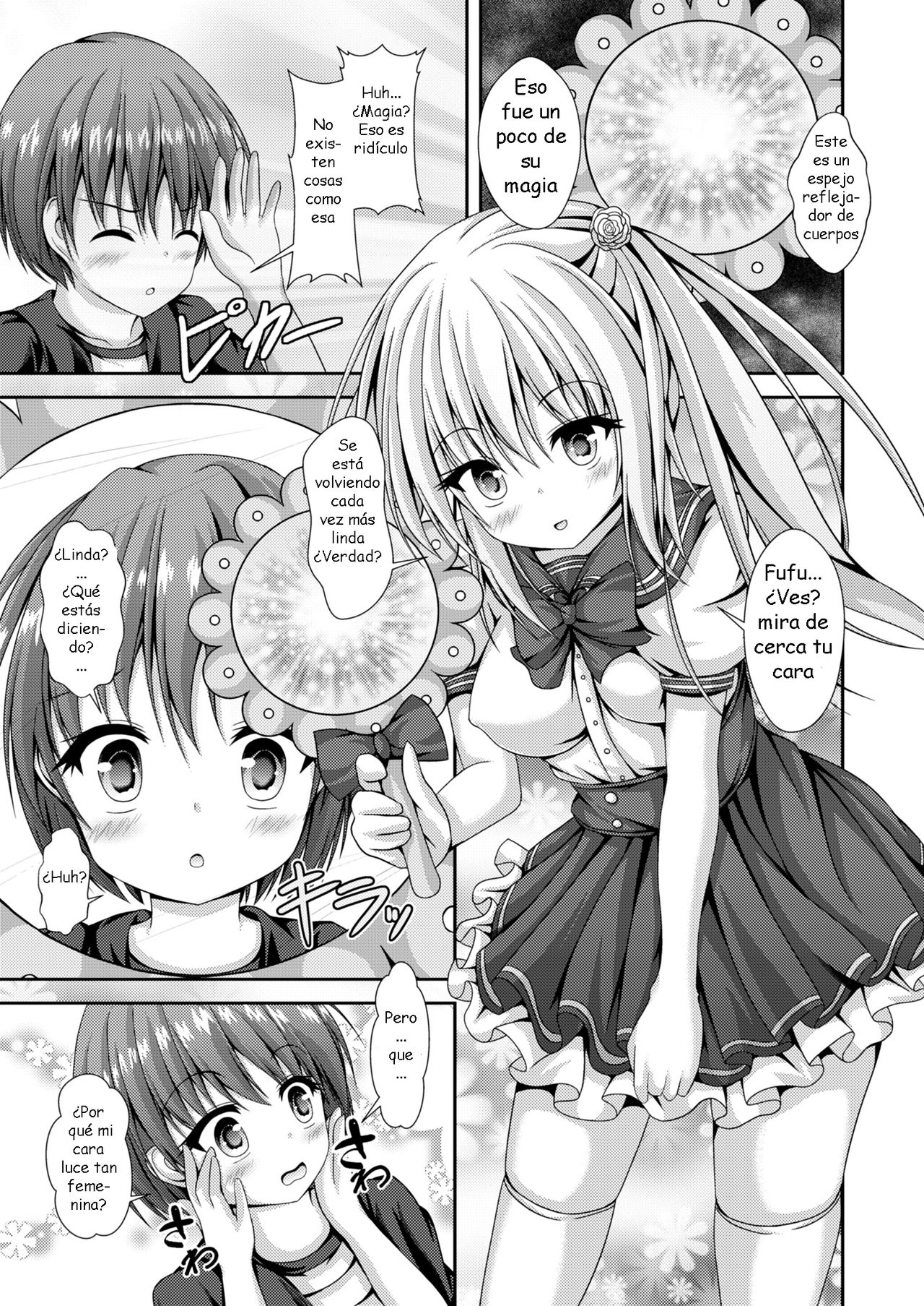 Ecchi na Imouto to Shintai Koukan ~Kyou kara Ore wa Ochinpo Dorei~ | Cambiando cuerpos con una hermana lasciva - Desde hoy seré una adicta los penes page 4 full