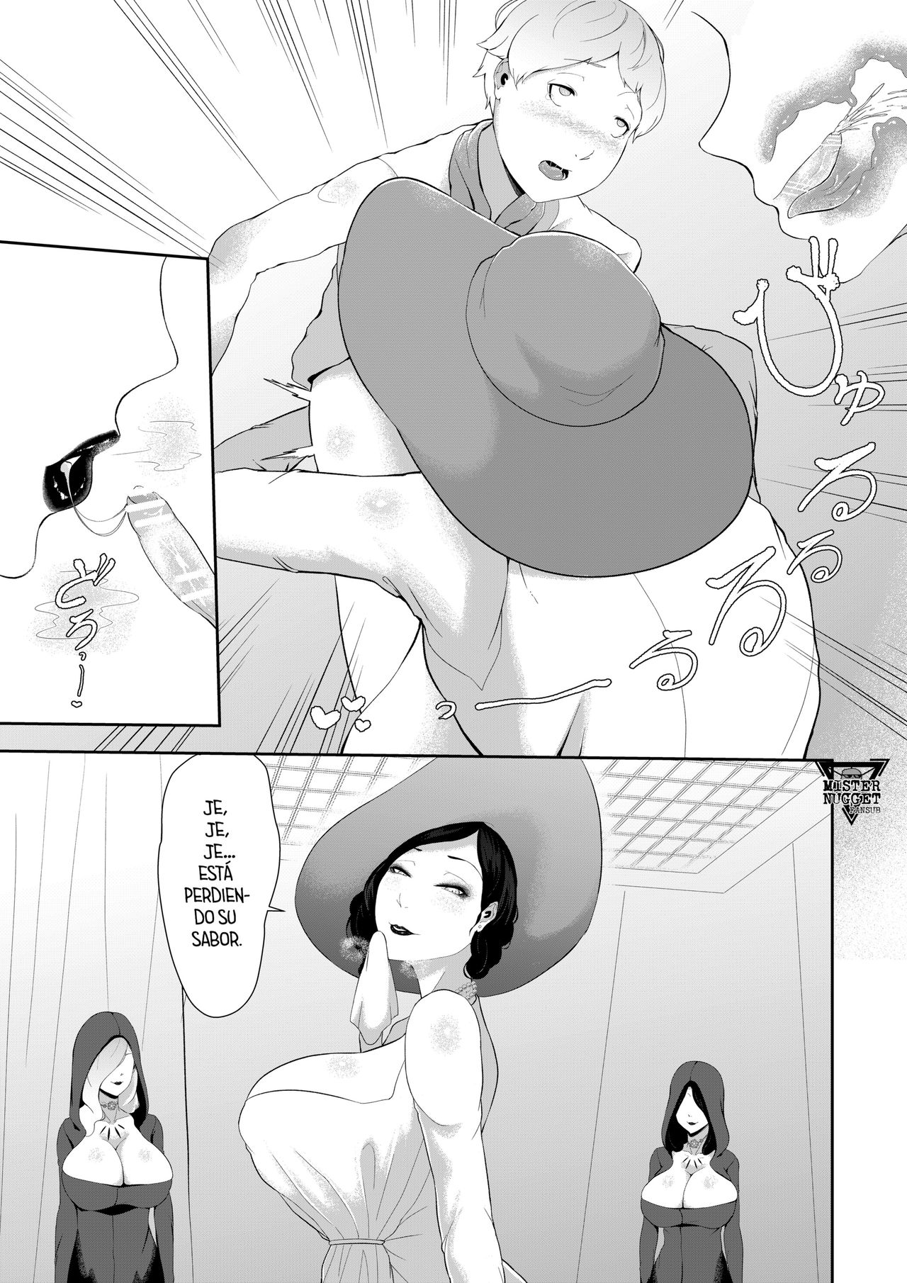 Dimitrescu Okaa-sama no Sakusei | Madre Dimitrescu Me Extrae El Semen page 6 full