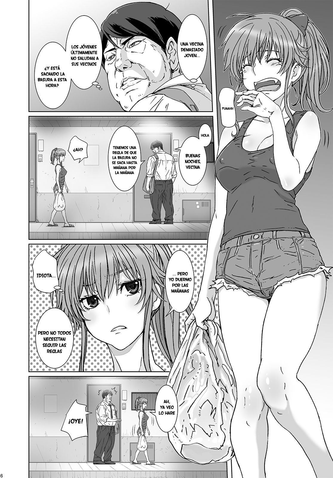 Kuso Haratatsu Tonari no Yariman Yankee o Saiminjutsu de Saikoukyuu Onaho ni Suru page 4 full