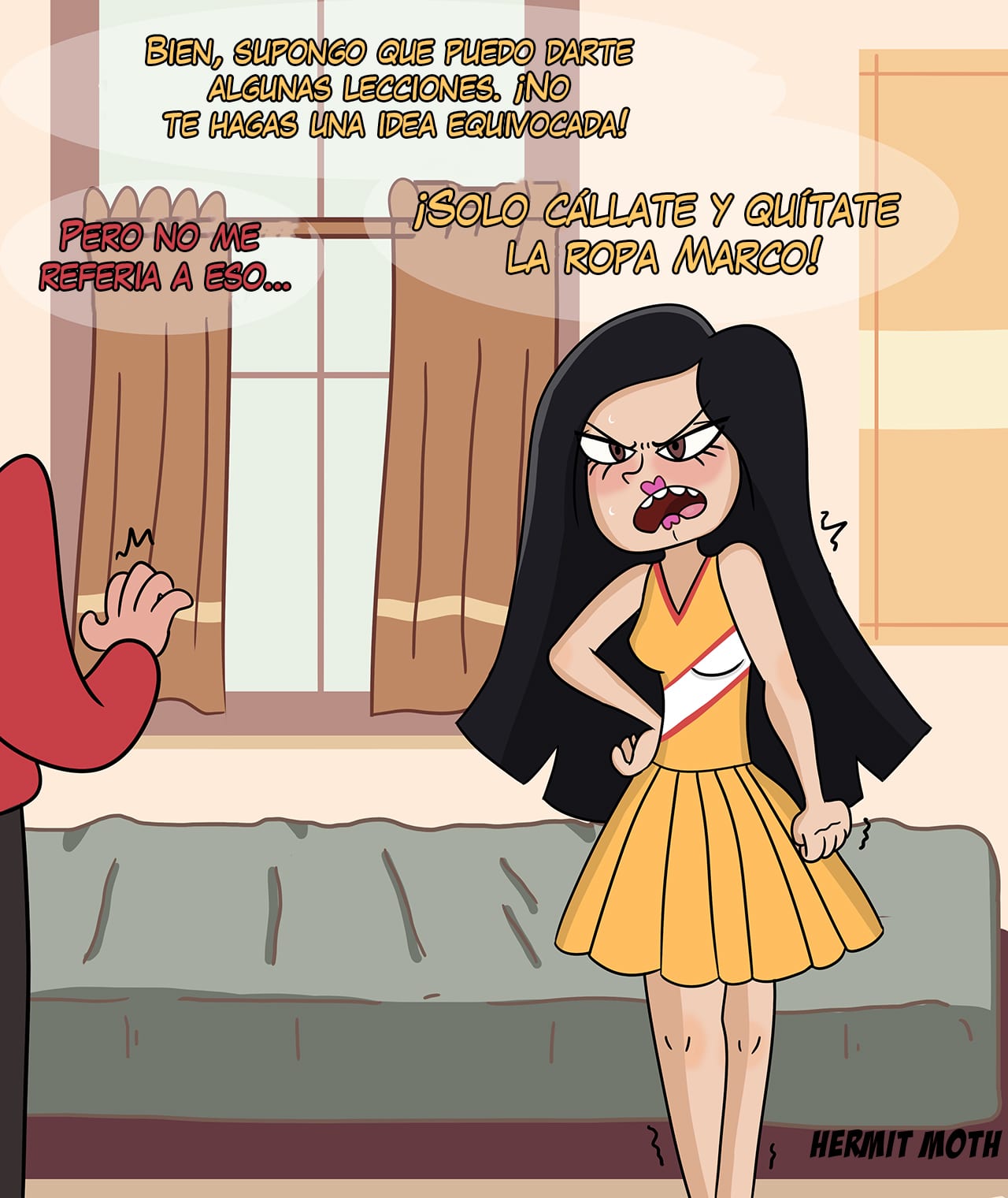 Marco Vs. The Lewd Forces #1 page 6 full