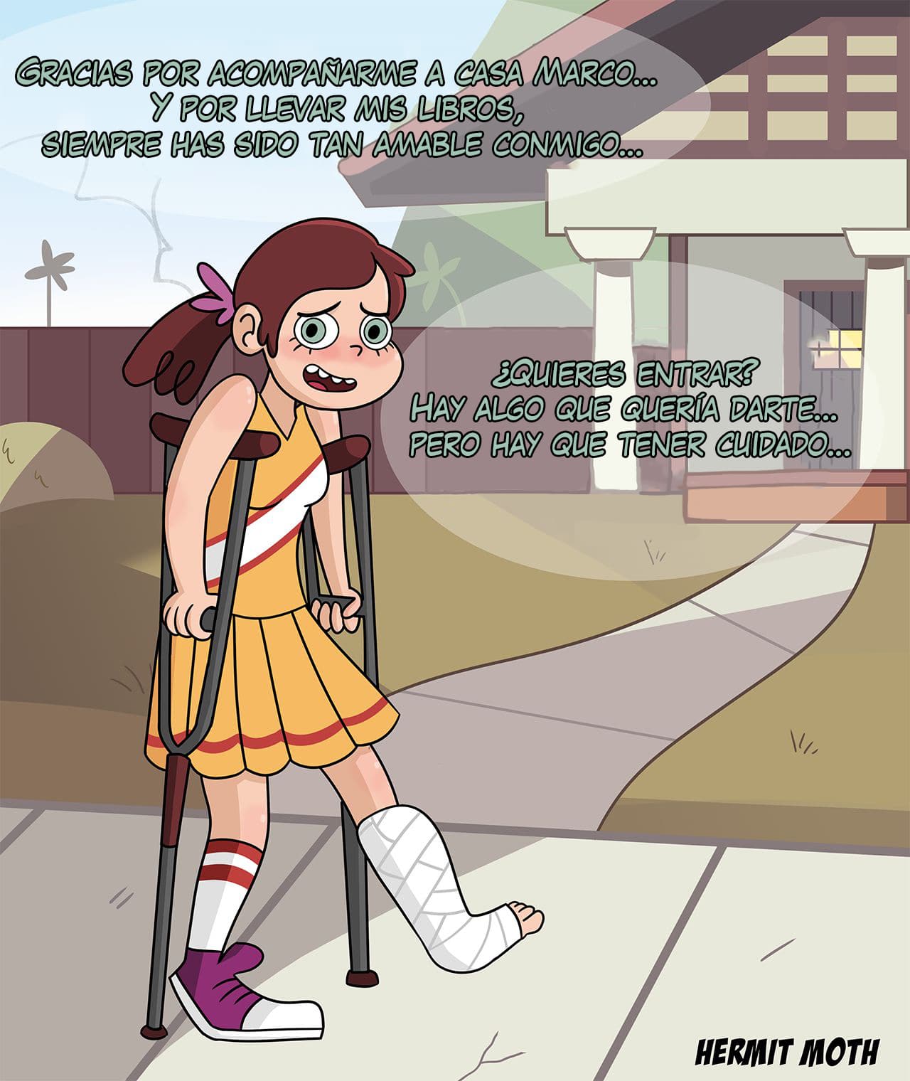 Marco Vs. The Lewd Forces #1 page 9 full