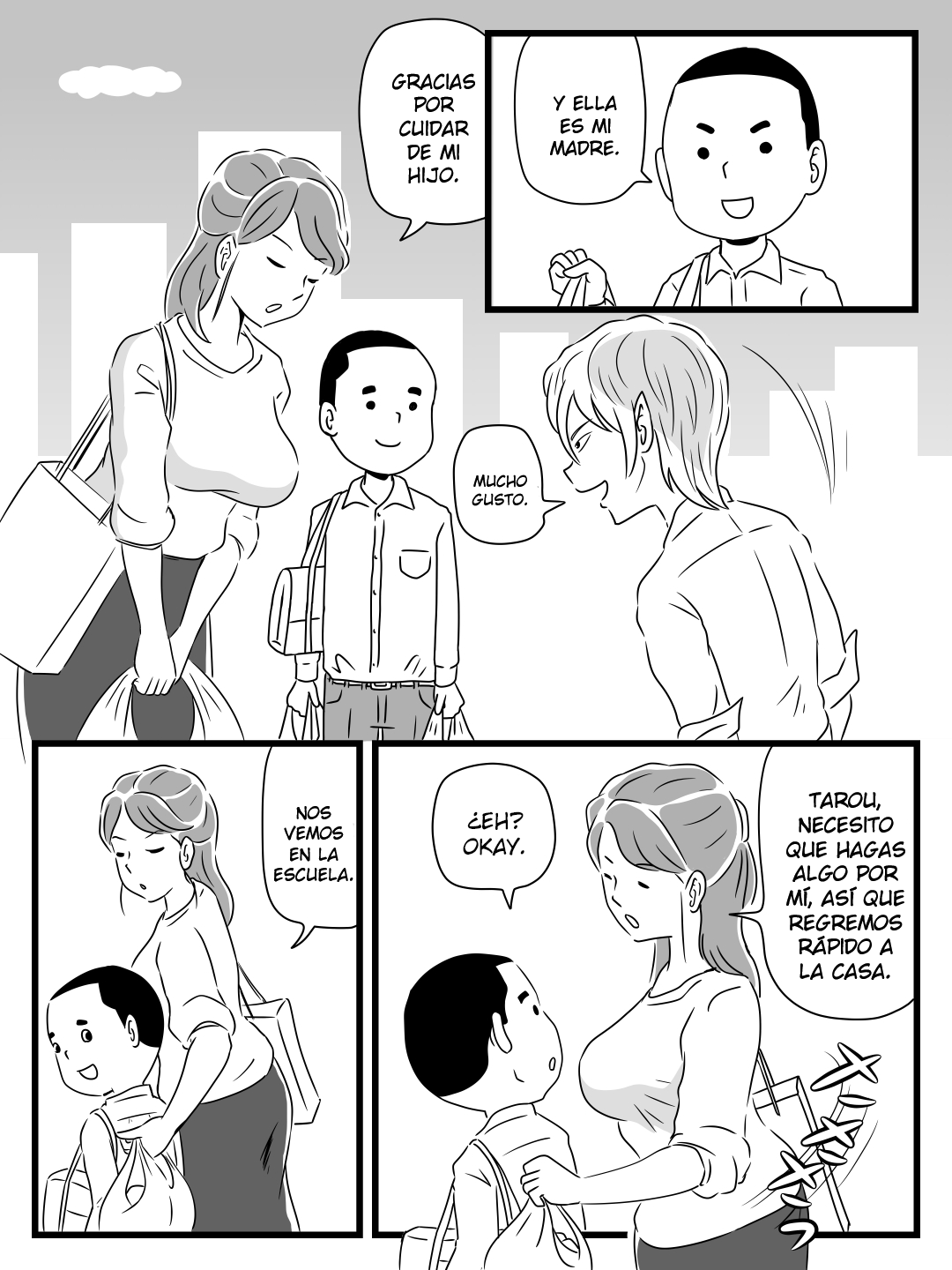 Toshiue Killer no Tomodachi ni Kaa-san o Netorareta Hanashi page 4 full