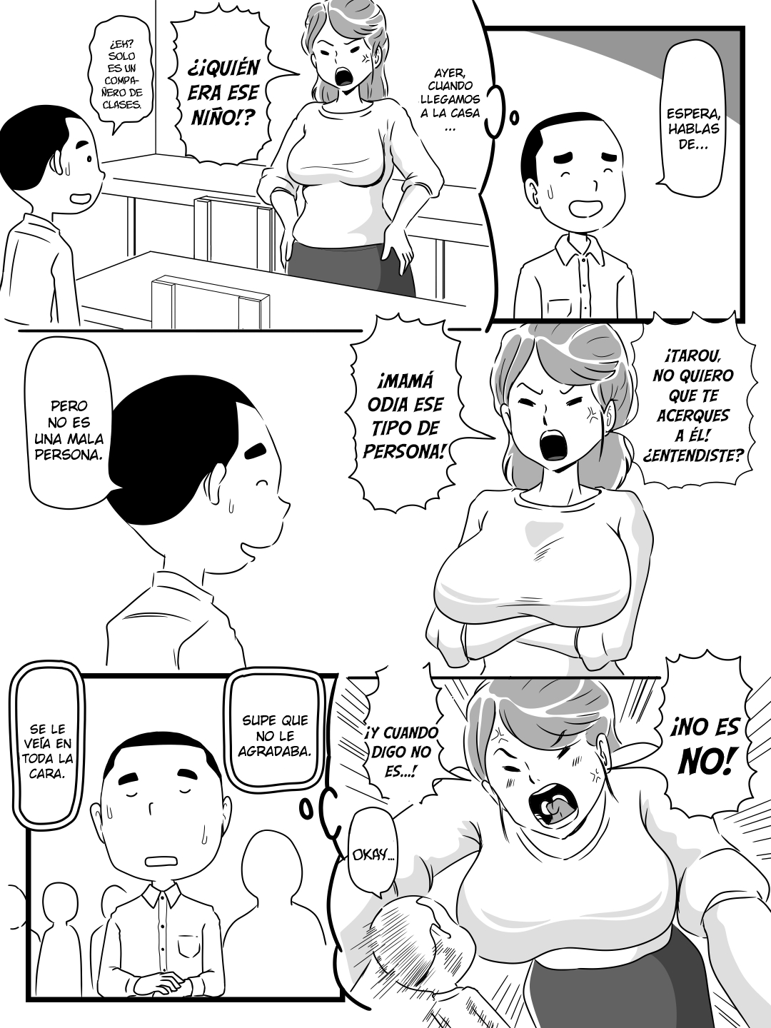 Toshiue Killer no Tomodachi ni Kaa-san o Netorareta Hanashi page 7 full