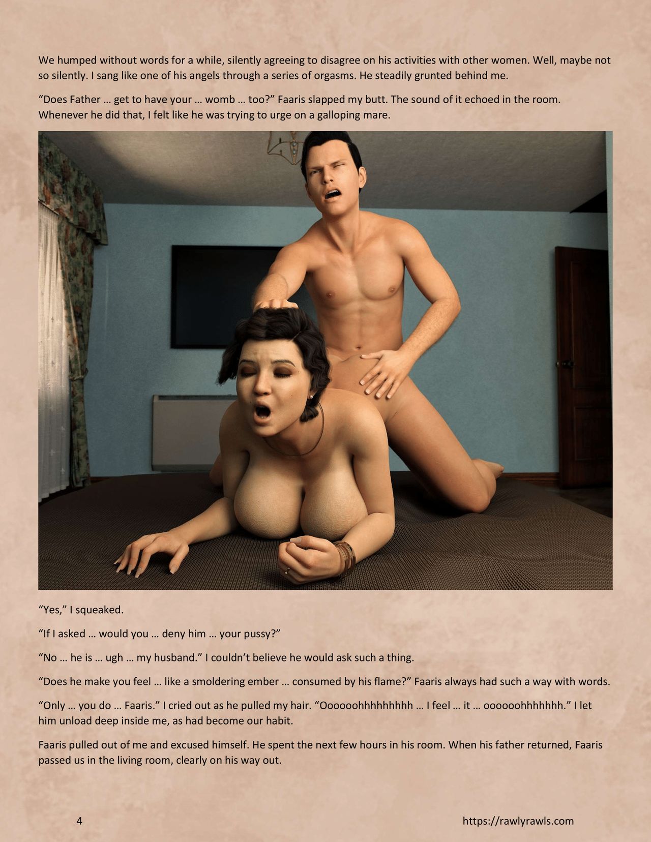 Faaris Bakir's Summer Off Chapter 3: Rawly Rawls Fiction page 4 full