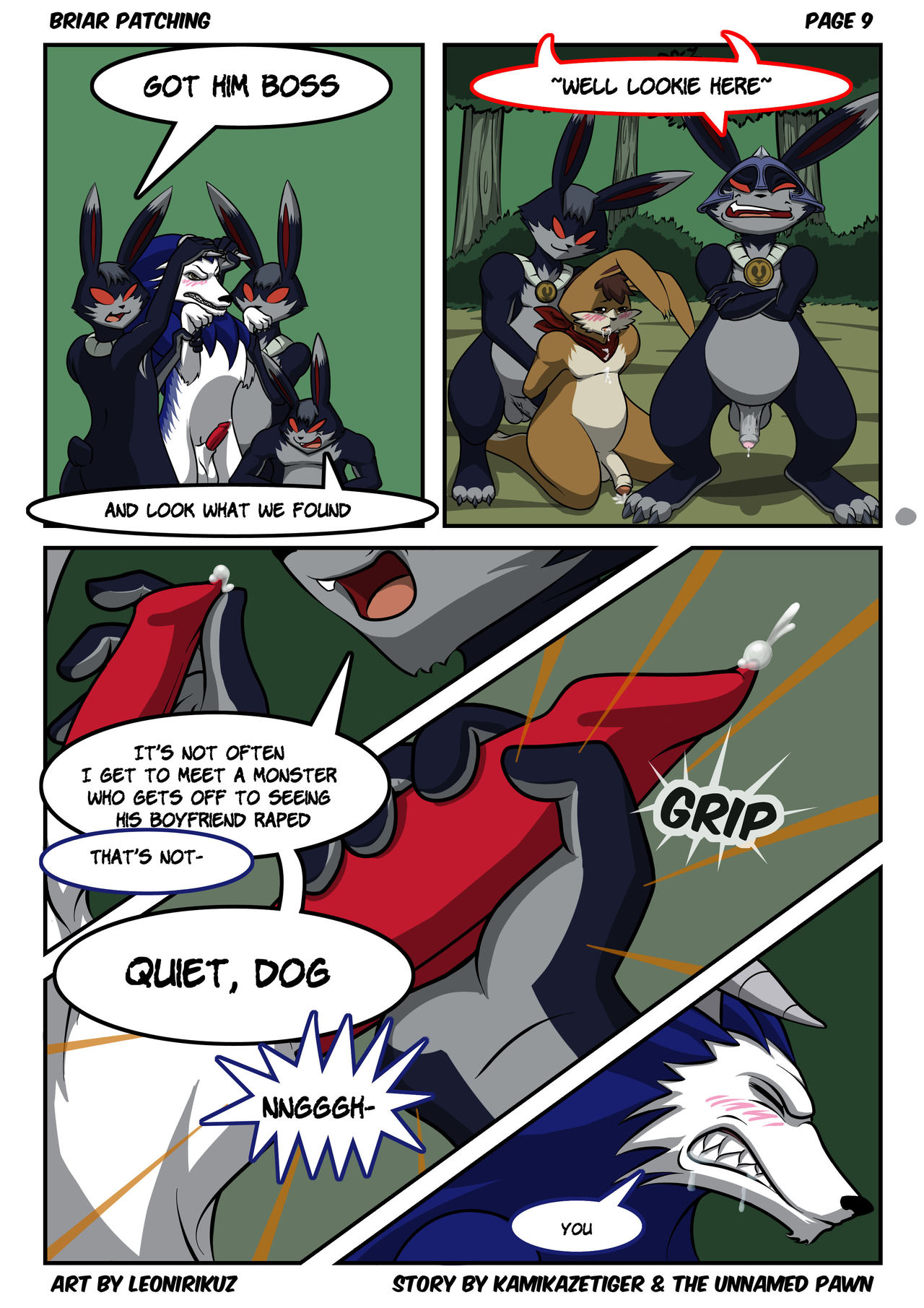 kamikazetiger / Theunnamedpawn / Leonirikuz - Briar patching page 10 full