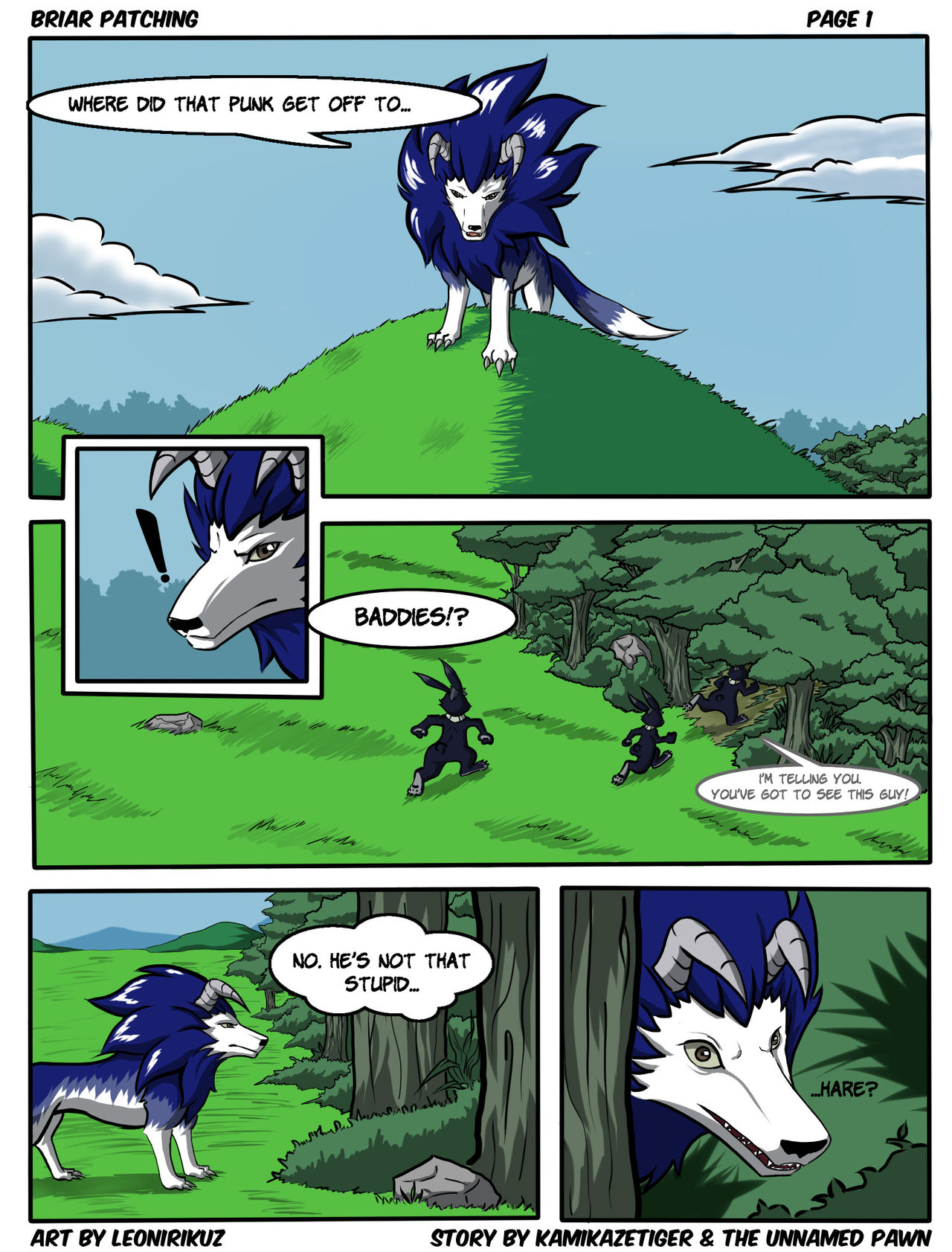 kamikazetiger / Theunnamedpawn / Leonirikuz - Briar patching page 2 full