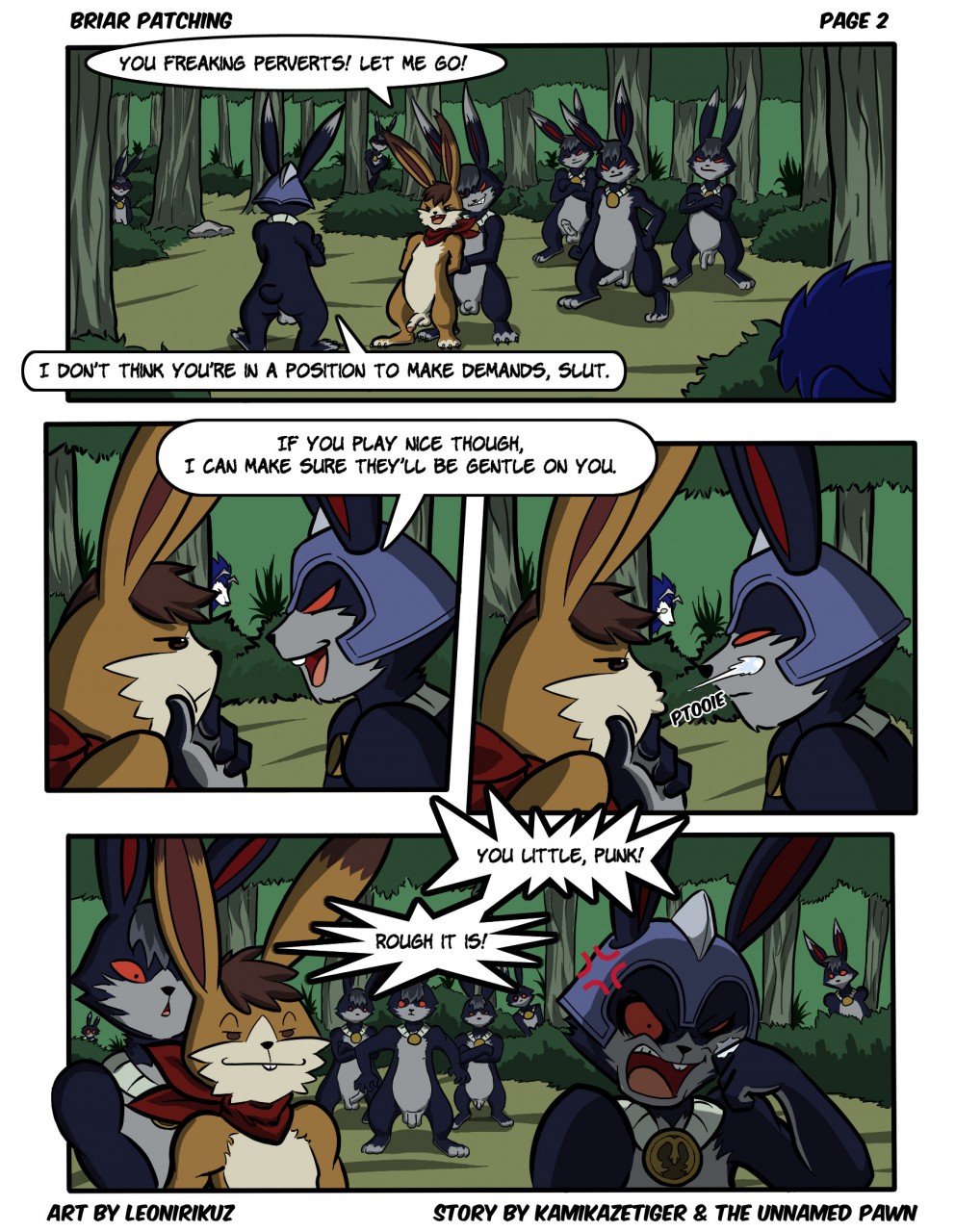 kamikazetiger / Theunnamedpawn / Leonirikuz - Briar patching page 3 full