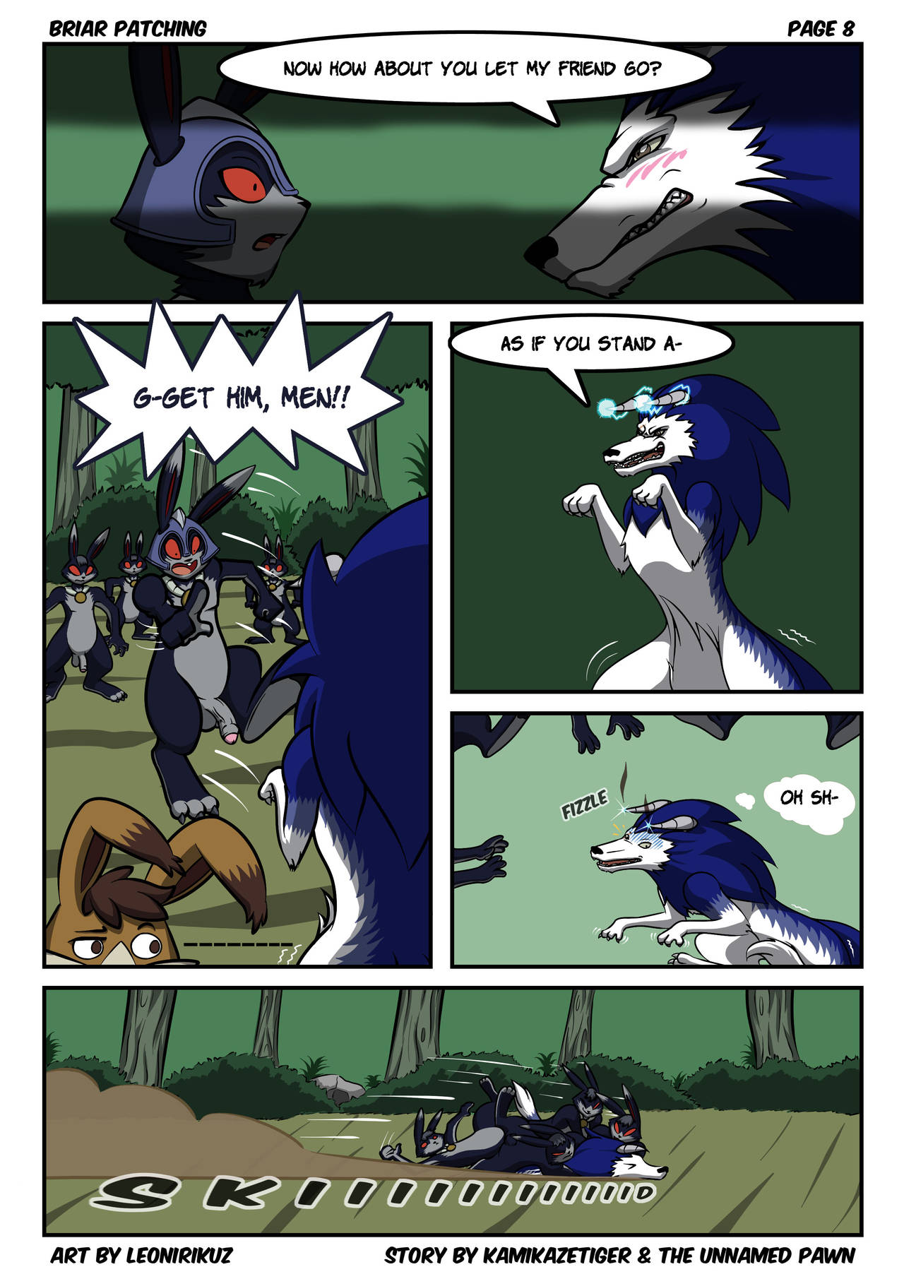 kamikazetiger / Theunnamedpawn / Leonirikuz - Briar patching page 9 full