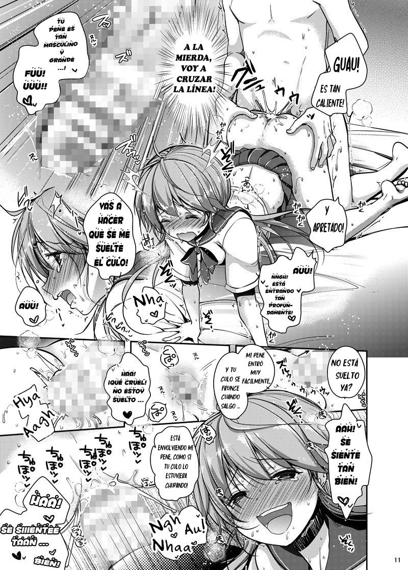 Yotta Senpai ni Tsurerarete Otokonoko Health ni Kite Mita Ken page 9 full