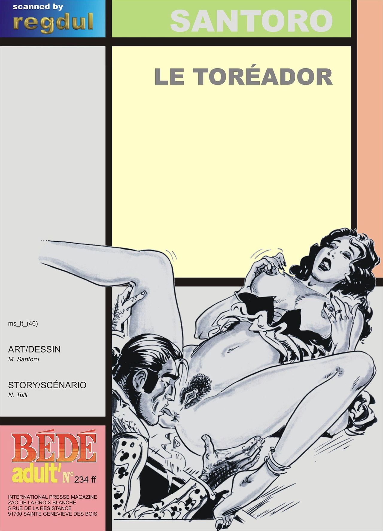 Le toréador page 1 full