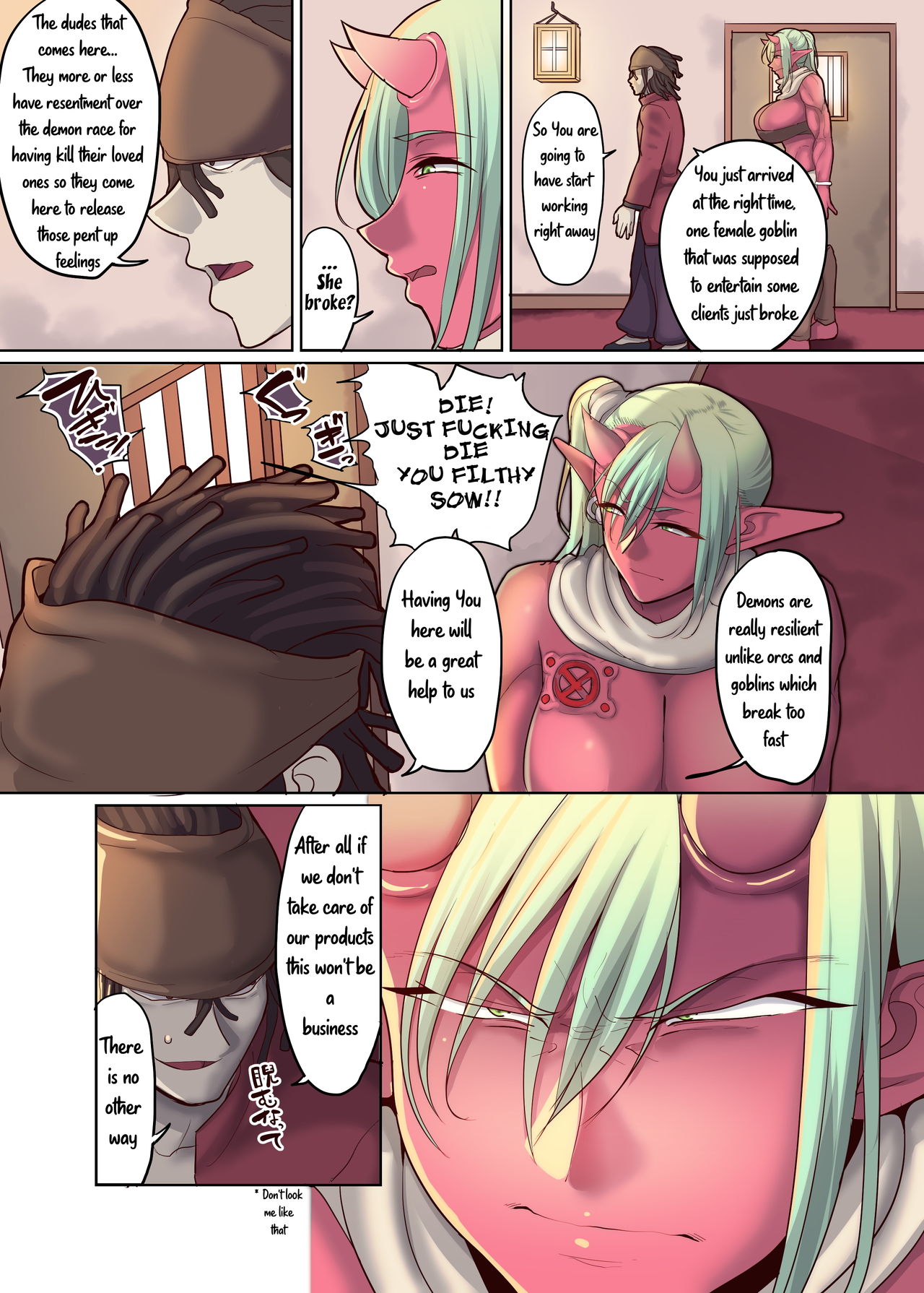 Dorei Ogre no Ningen Shakai Kengaku | A Slave Ogre Visits Human Society page 8 full