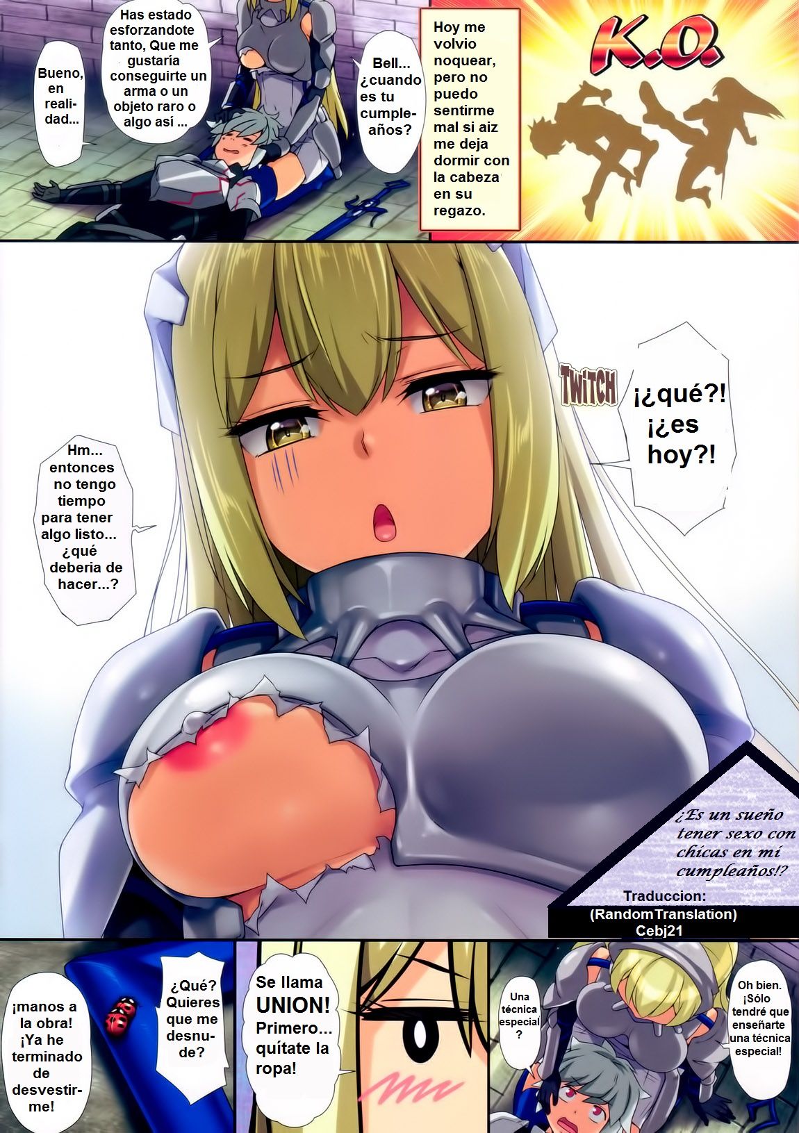 Tanjoubi ni Onnanoko to Gattai suru no wa Yume Darou ka page 2 full