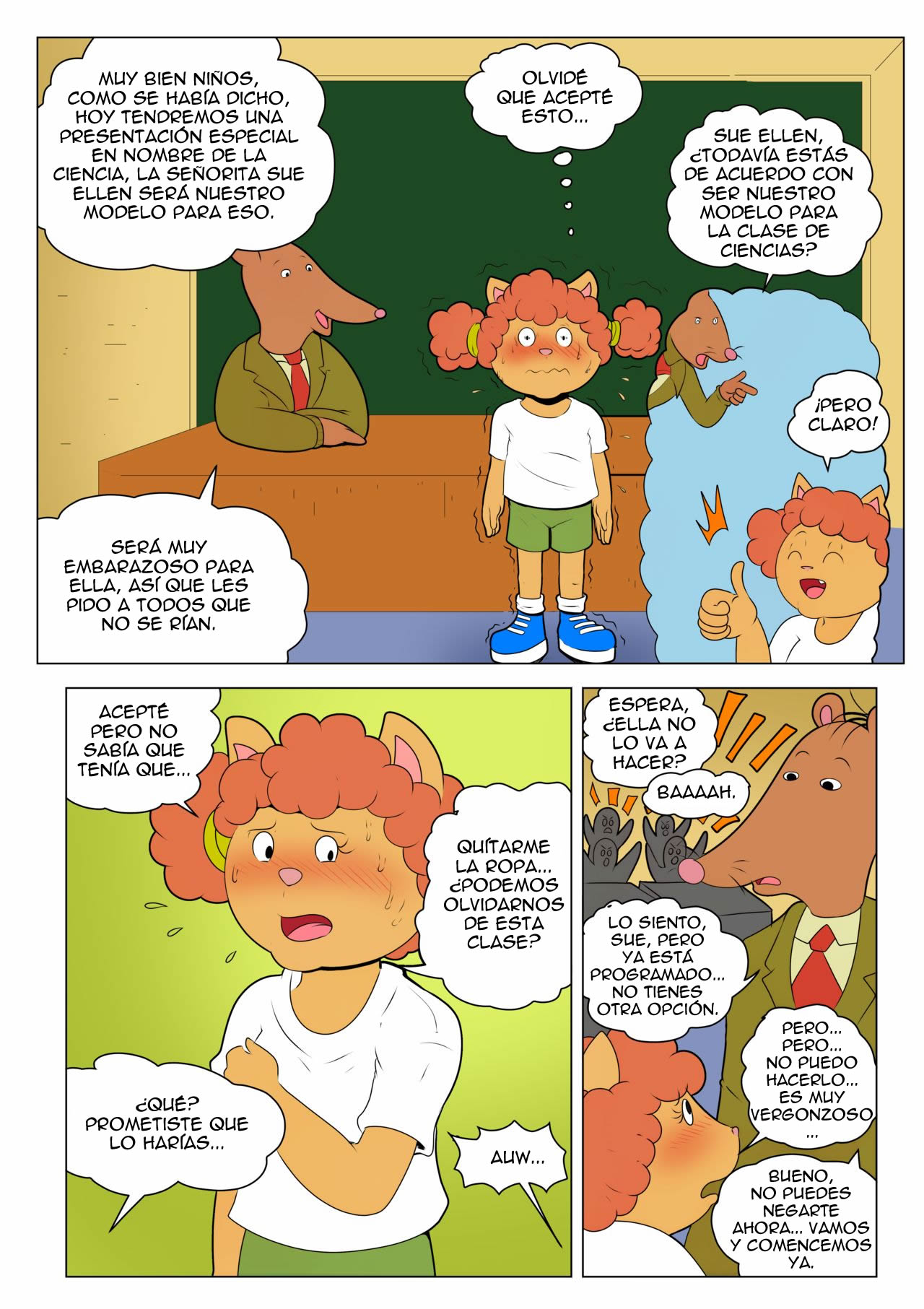 Sue Ellen Expuesta! page 2 full