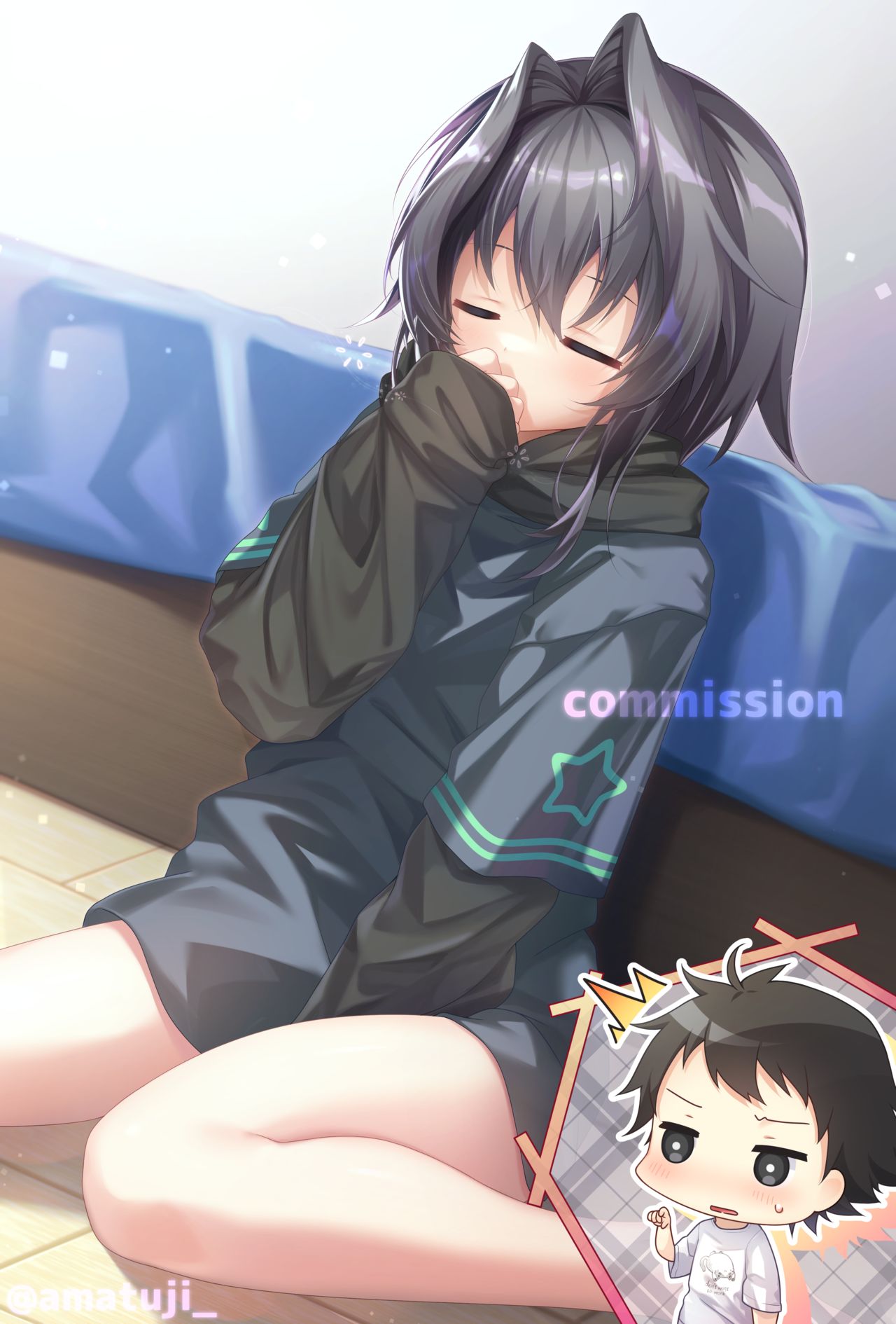 pixiv あまつじ  1 page 2 full